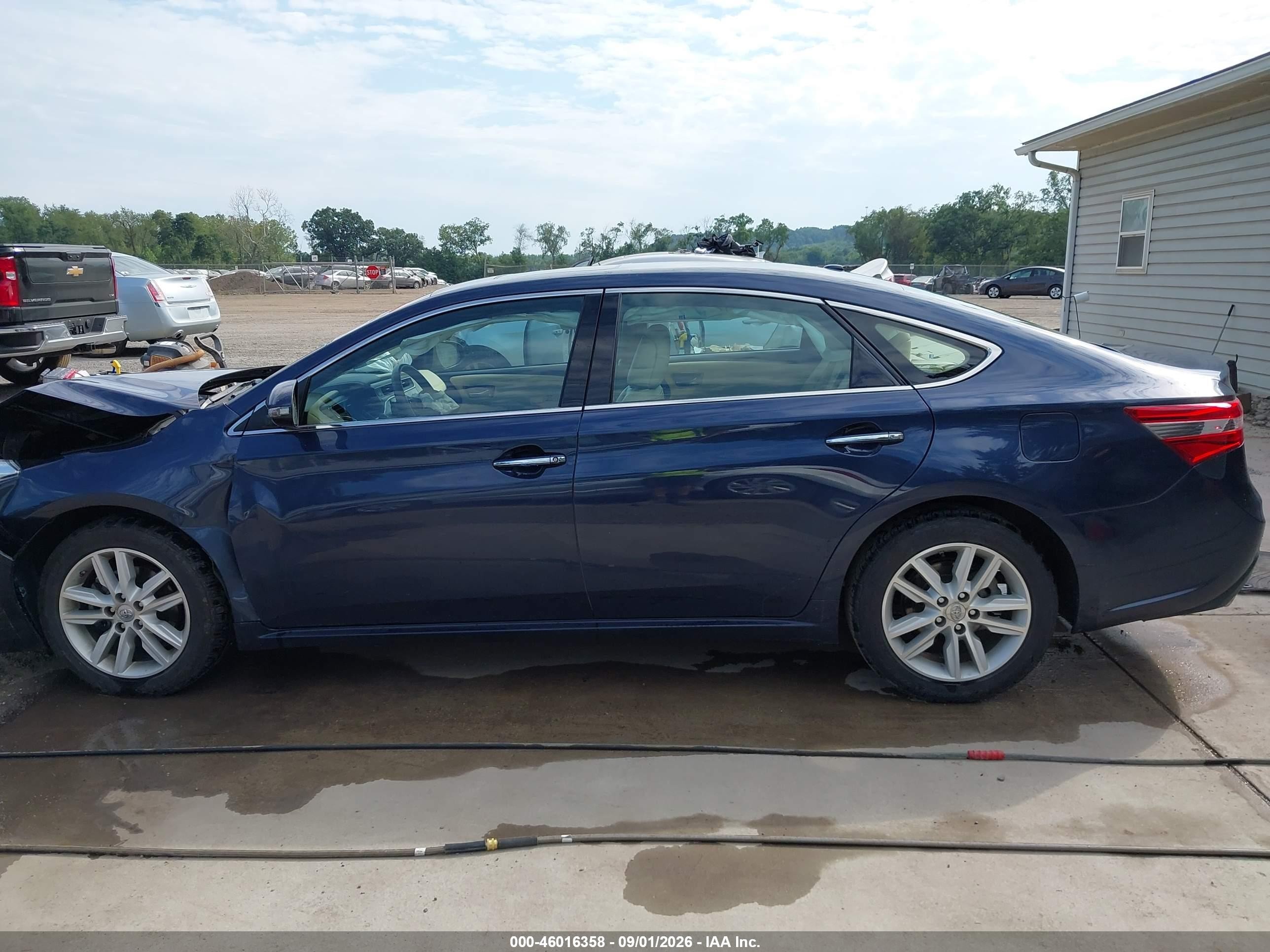 2015 Toyota Avalon Xle Premium Blue vin: 4T1BK1EB4FU191101