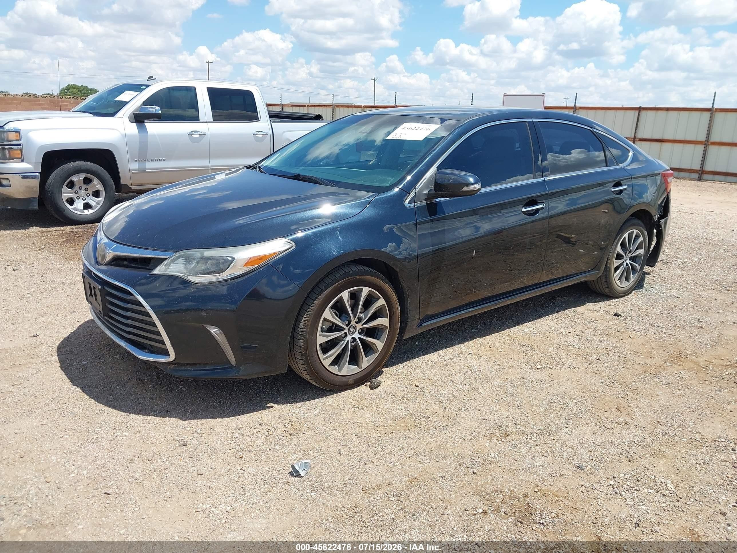 2018 Toyota Avalon Xle Blue vin: 4T1BK1EB4JU267313