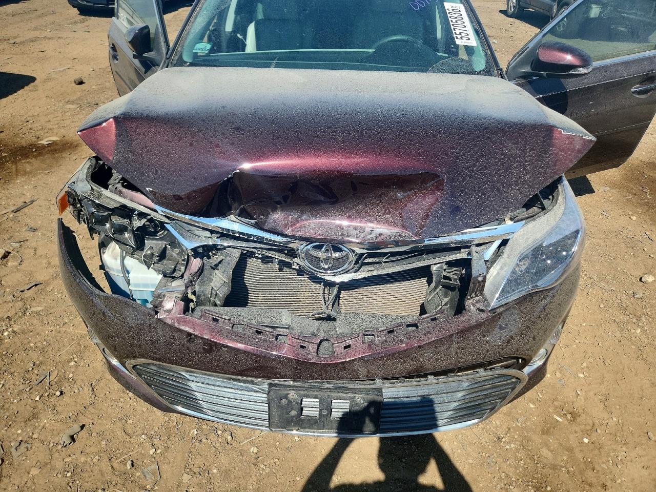 2013 Toyota Avalon Xle Touring Burgundy vin: 4T1BK1EB5DU007555