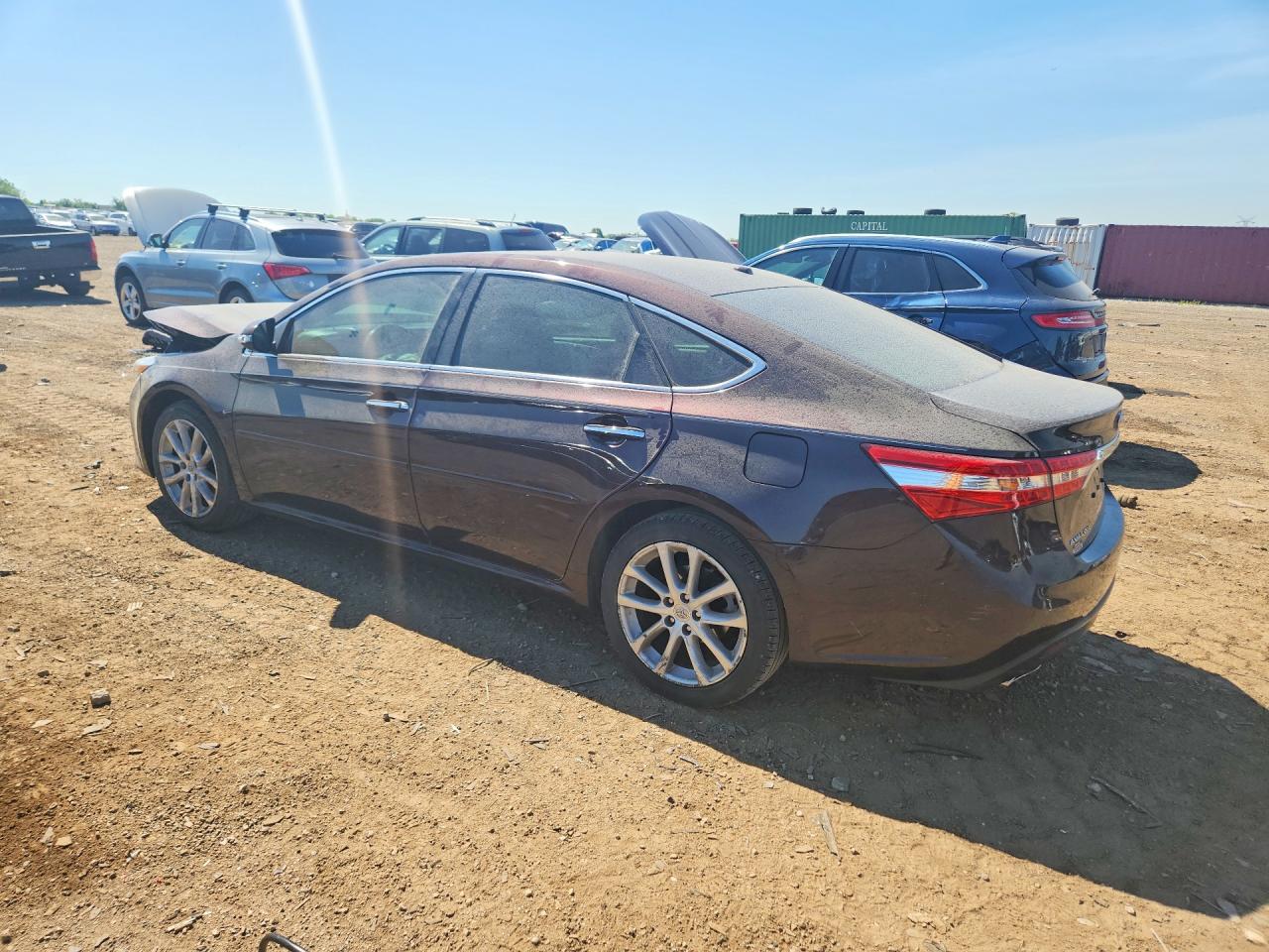 2013 Toyota Avalon Xle Touring Burgundy vin: 4T1BK1EB5DU007555
