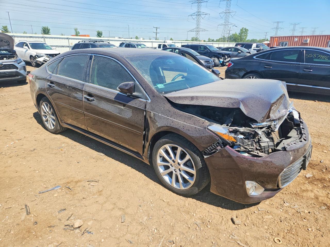 2013 Toyota Avalon Xle Touring Burgundy vin: 4T1BK1EB5DU007555