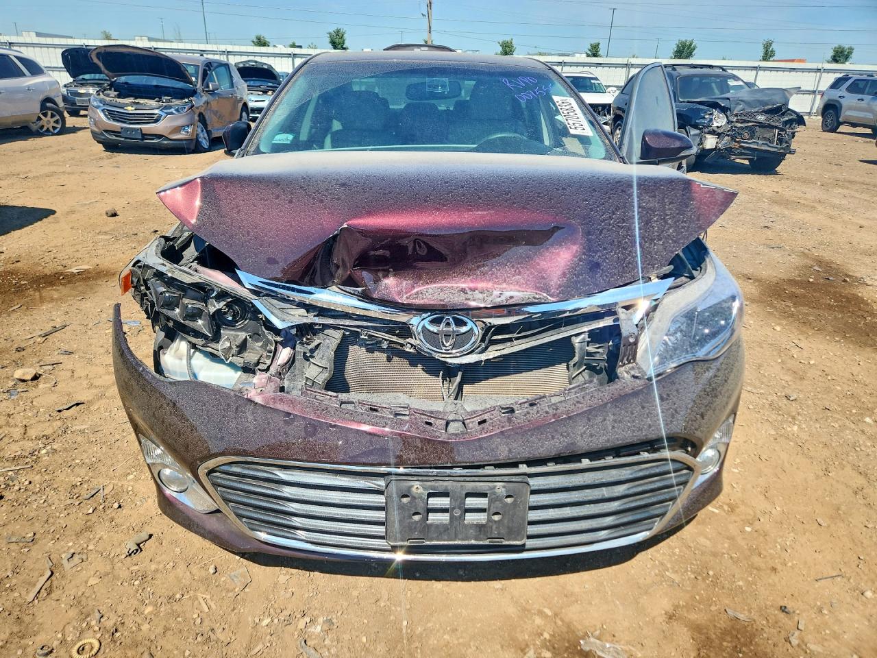 2013 Toyota Avalon Xle Touring Burgundy vin: 4T1BK1EB5DU007555