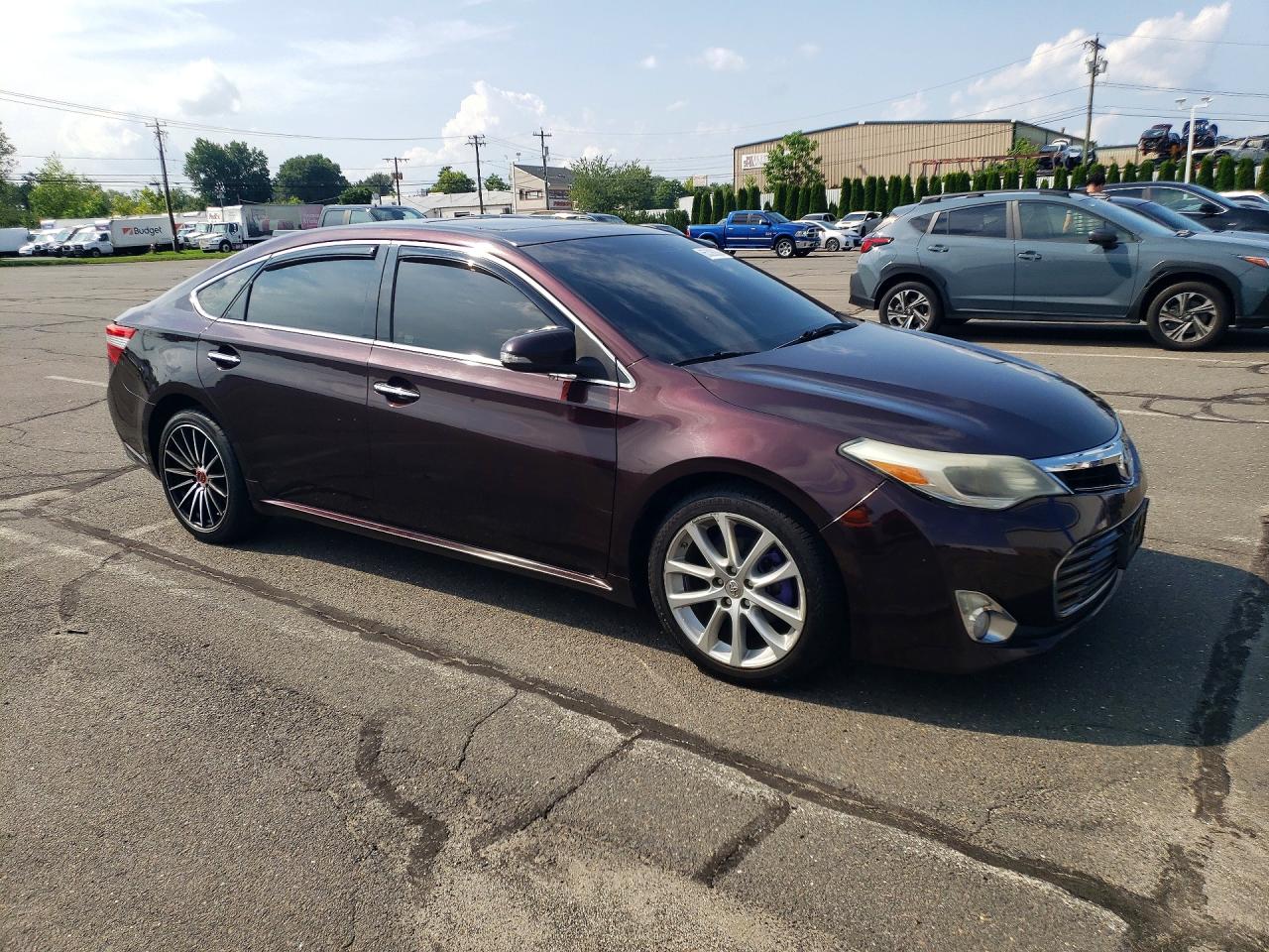 2013 Toyota Avalon Xle Touring Maroon vin: 4T1BK1EB5DU012223