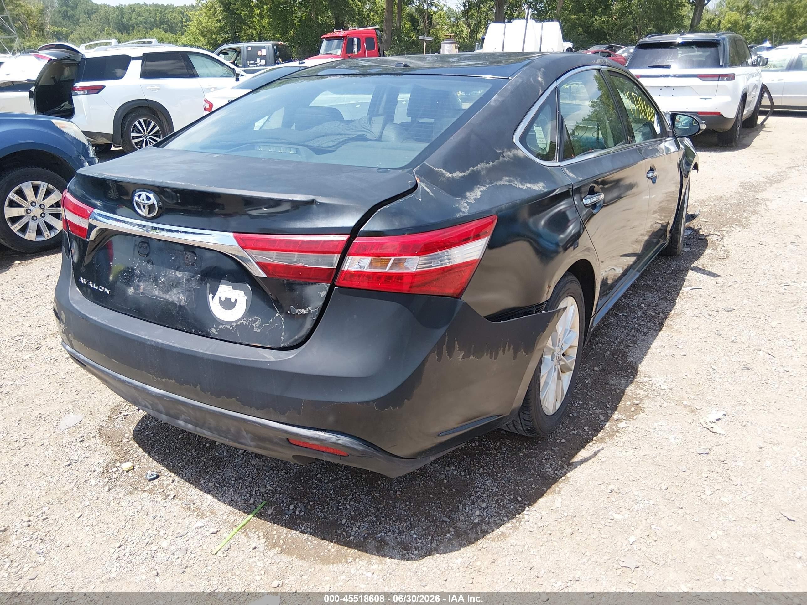 2013 Toyota Avalon Xle Touring Black vin: 4T1BK1EB5DU015929