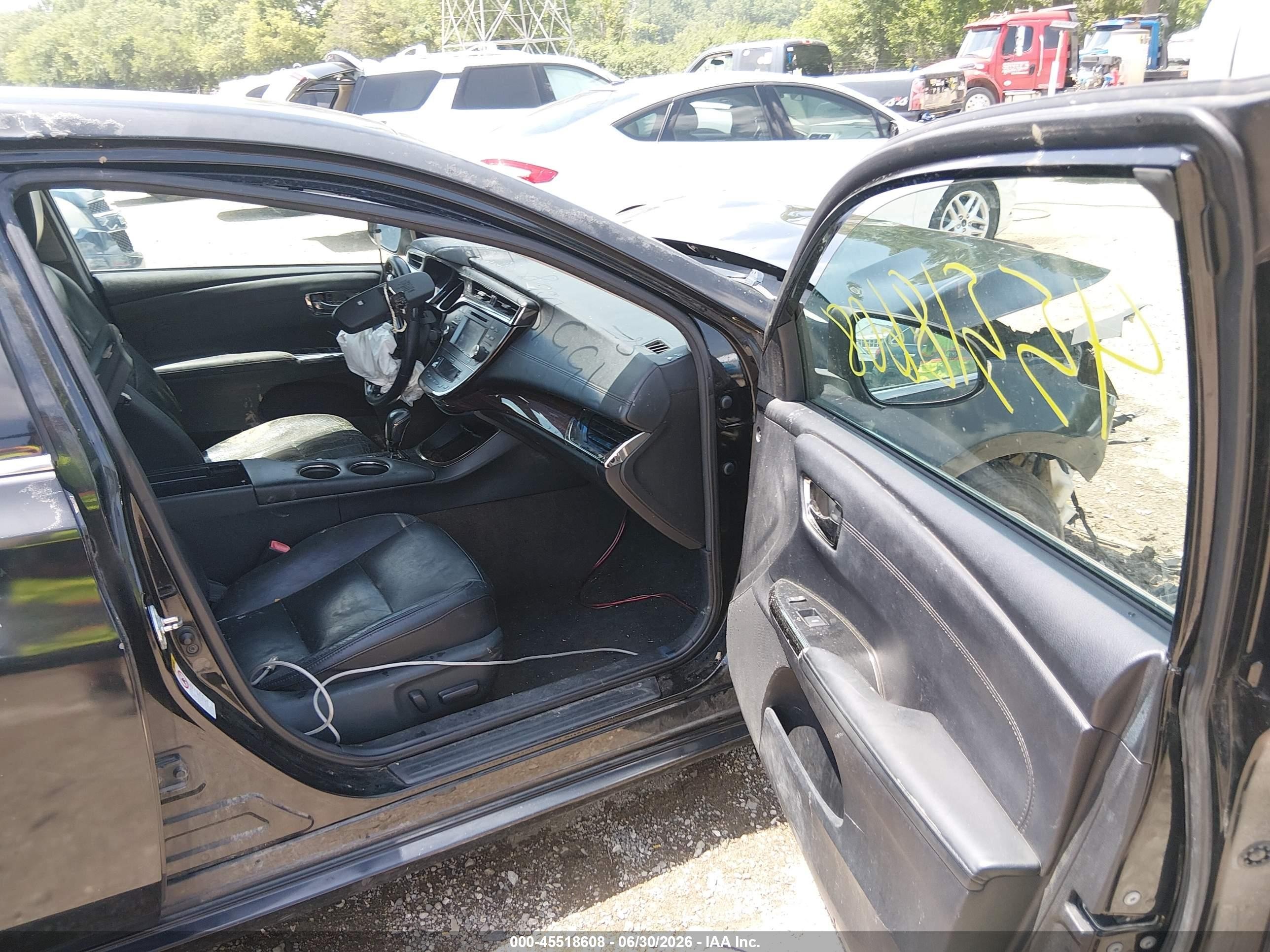 2013 Toyota Avalon Xle Touring Black vin: 4T1BK1EB5DU015929
