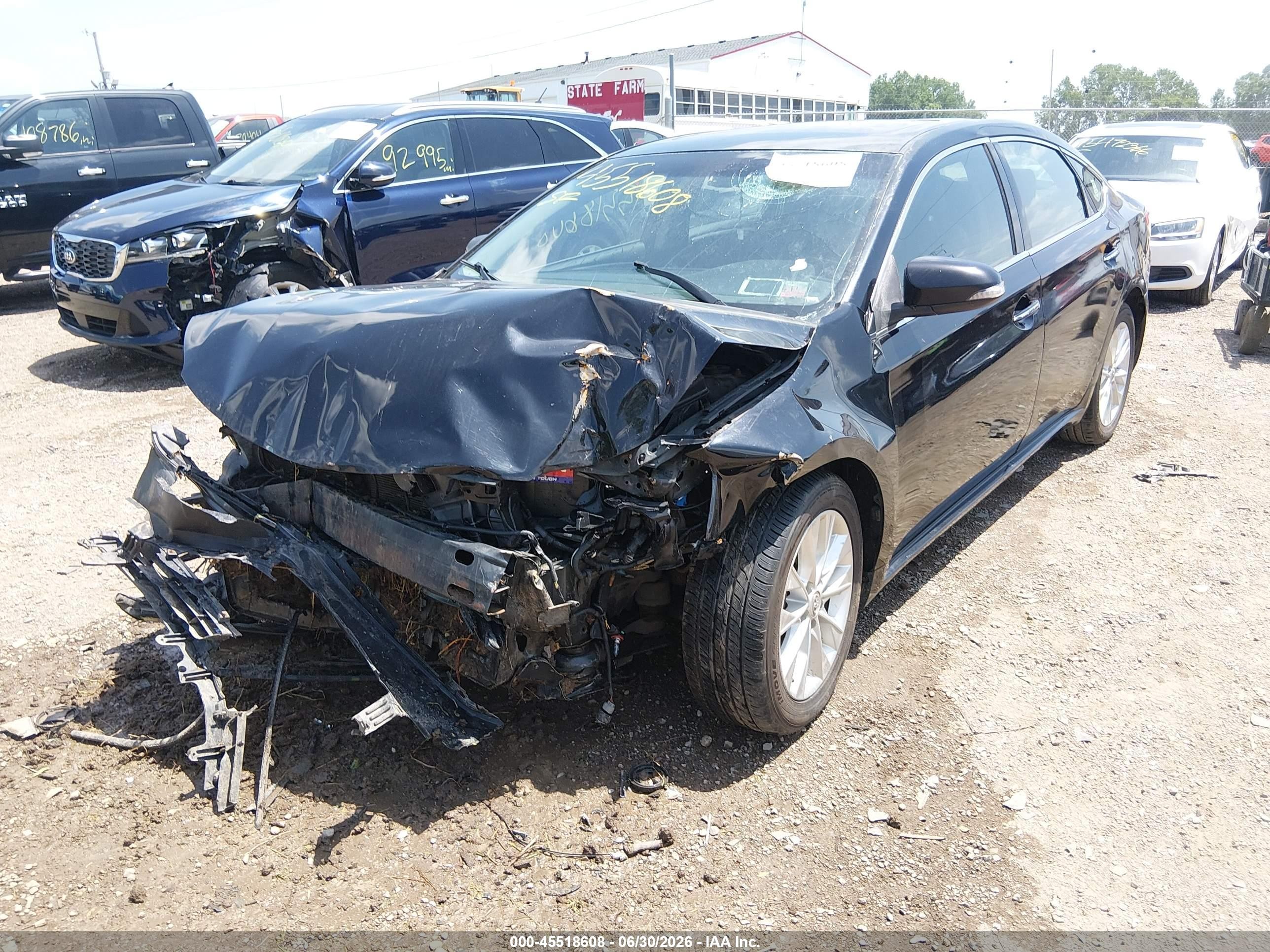 2013 Toyota Avalon Xle Touring Black vin: 4T1BK1EB5DU015929
