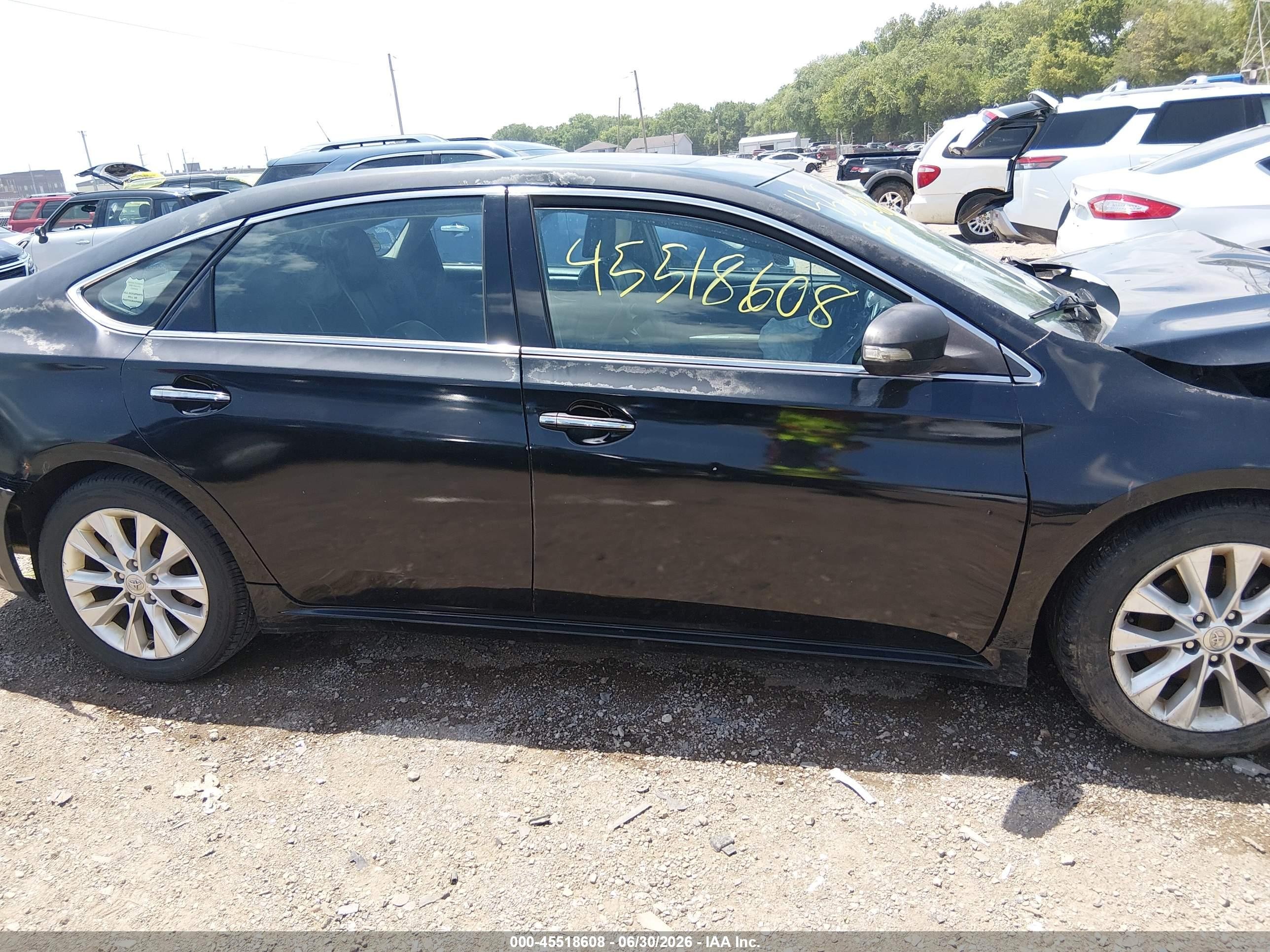 2013 Toyota Avalon Xle Touring Black vin: 4T1BK1EB5DU015929