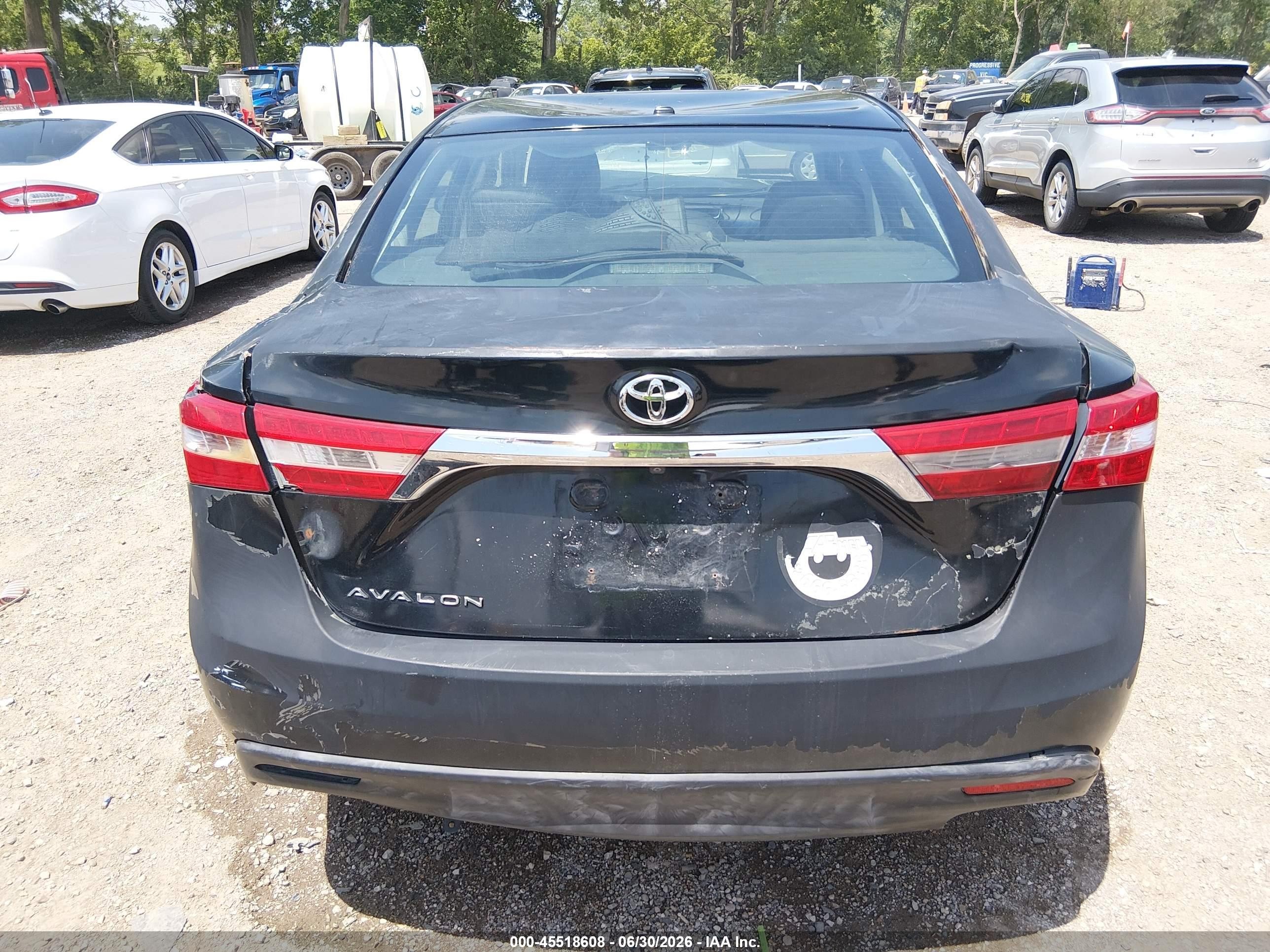 2013 Toyota Avalon Xle Touring Black vin: 4T1BK1EB5DU015929