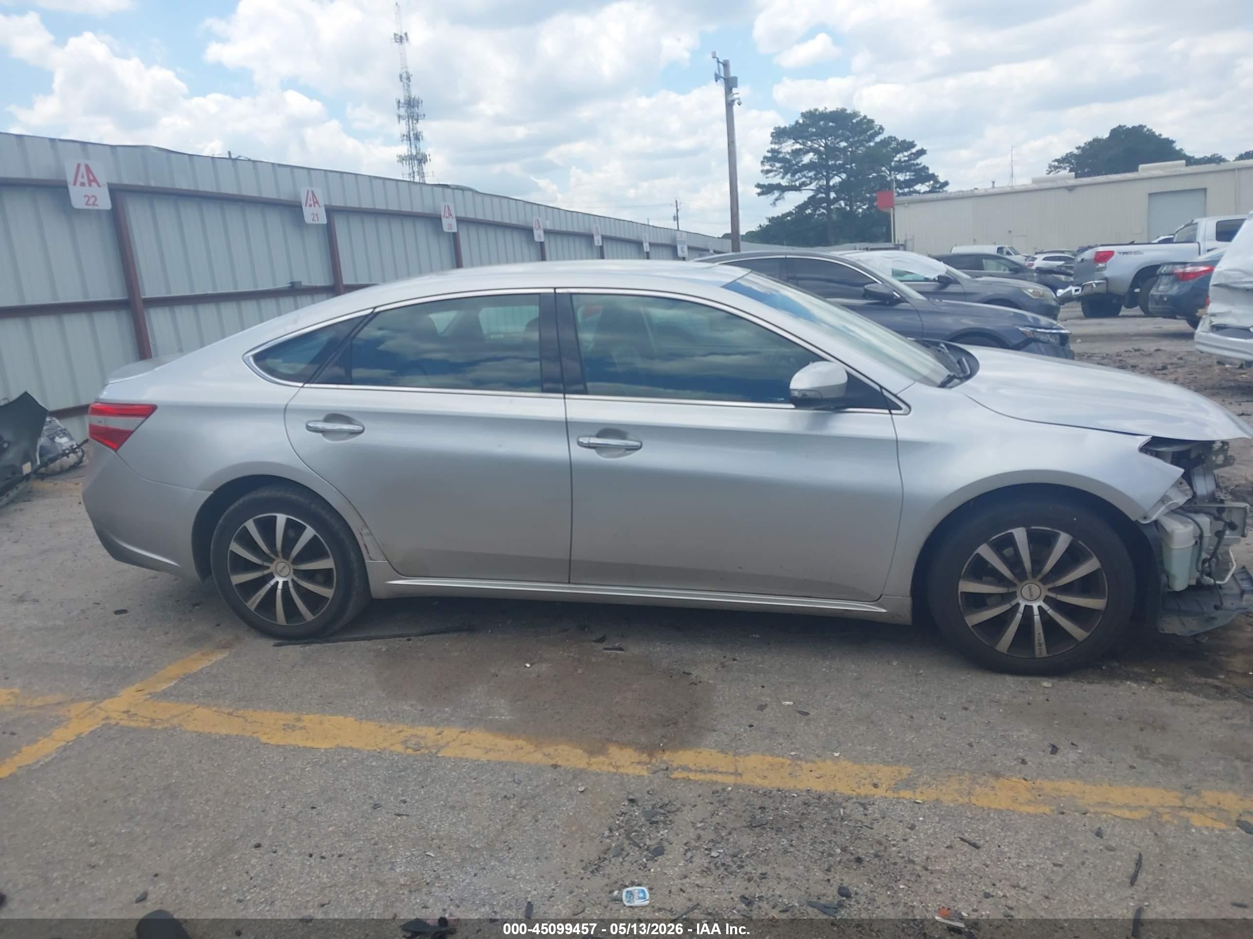 2013 Toyota Avalon Xle Silver vin: 4T1BK1EB5DU026235