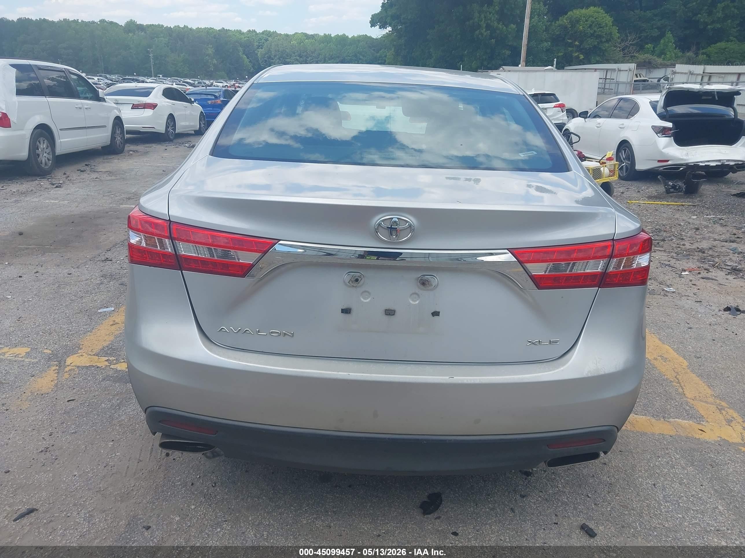 2013 Toyota Avalon Xle Silver vin: 4T1BK1EB5DU026235