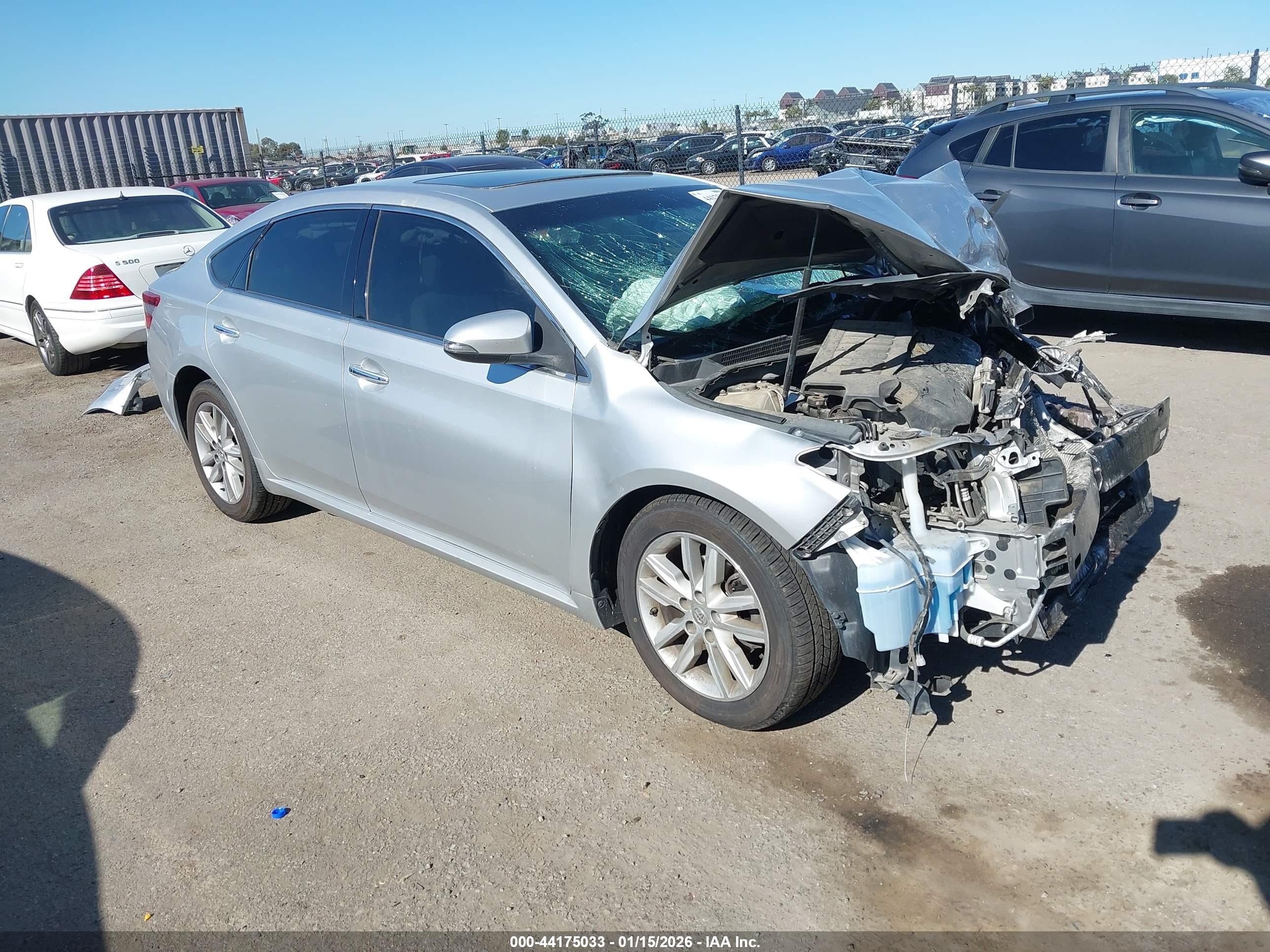 2013 Toyota Avalon Xle Premium Серебряный vin: 4T1BK1EB5DU026770