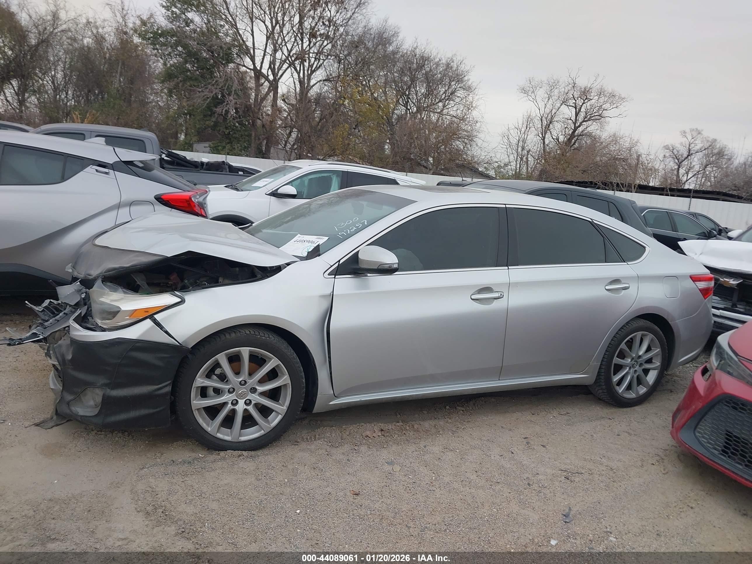 2013 Toyota Avalon Xle Touring Silver vin: 4T1BK1EB5DU028941