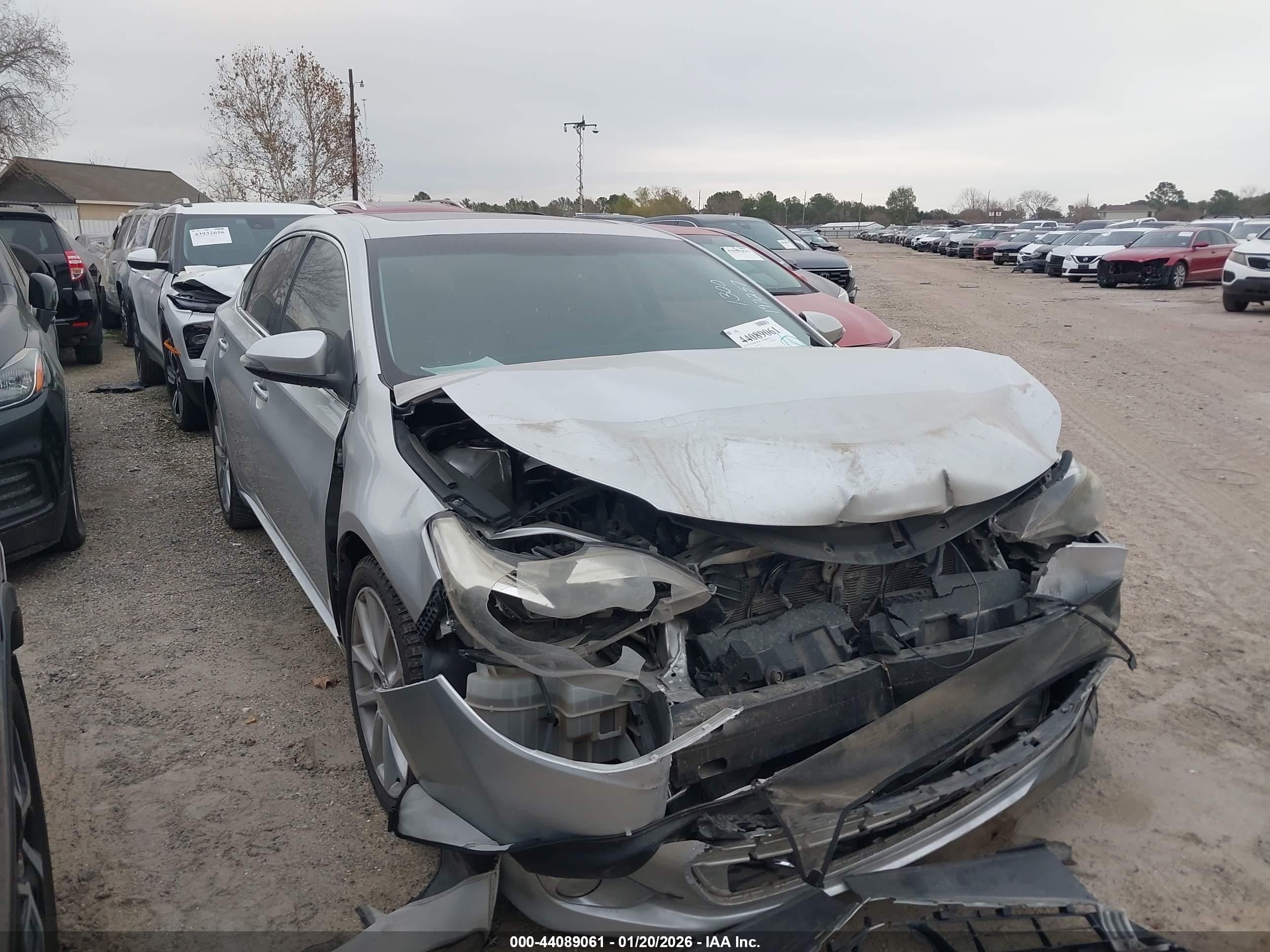 2013 Toyota Avalon Xle Touring Silver vin: 4T1BK1EB5DU028941