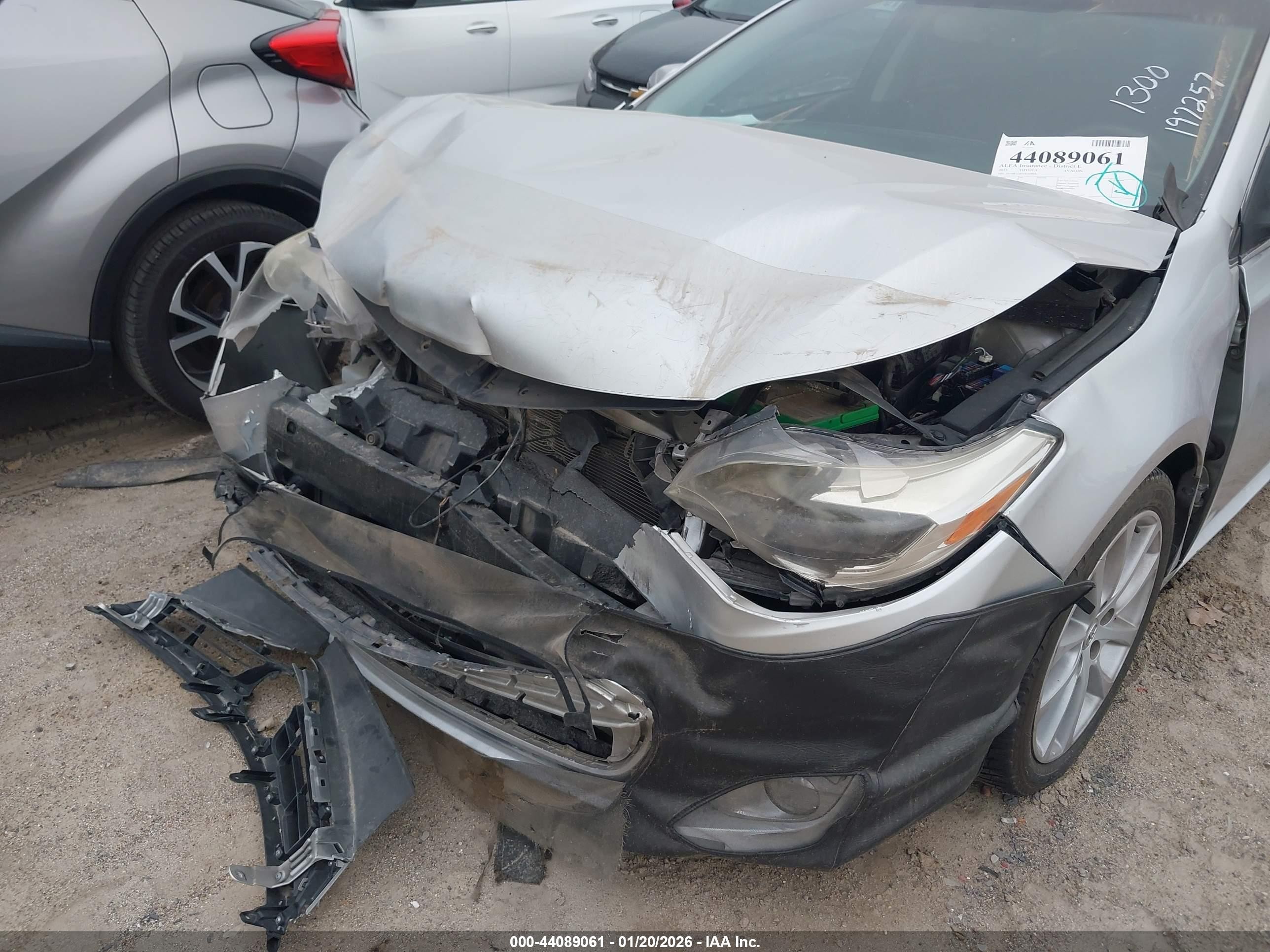 2013 Toyota Avalon Xle Touring Silver vin: 4T1BK1EB5DU028941