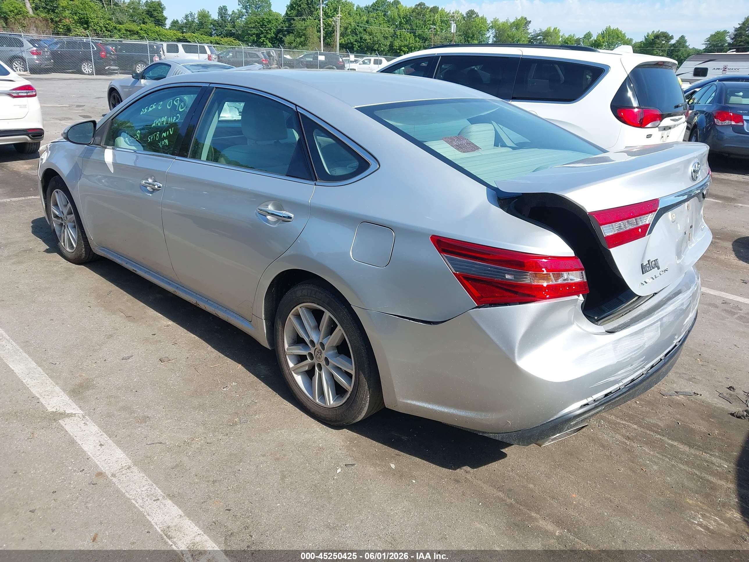 2013 Toyota Avalon Xle Premium Silver vin: 4T1BK1EB5DU038742