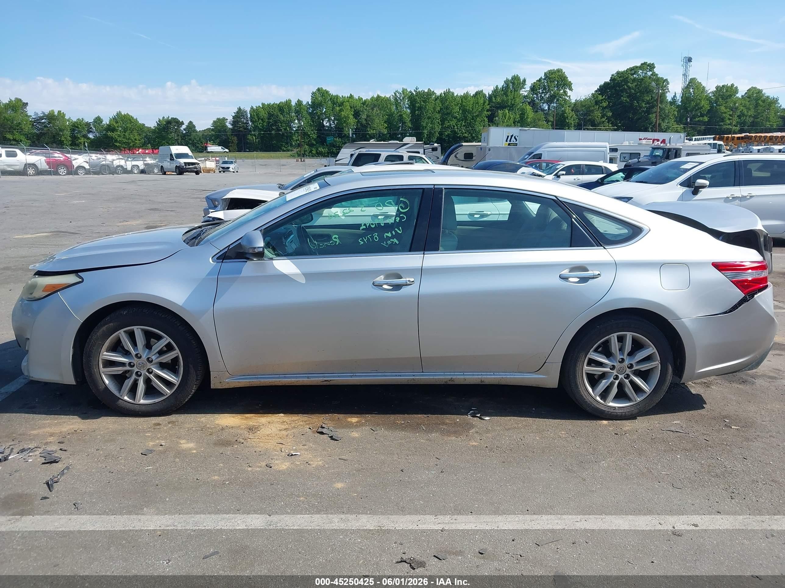 2013 Toyota Avalon Xle Premium Silver vin: 4T1BK1EB5DU038742