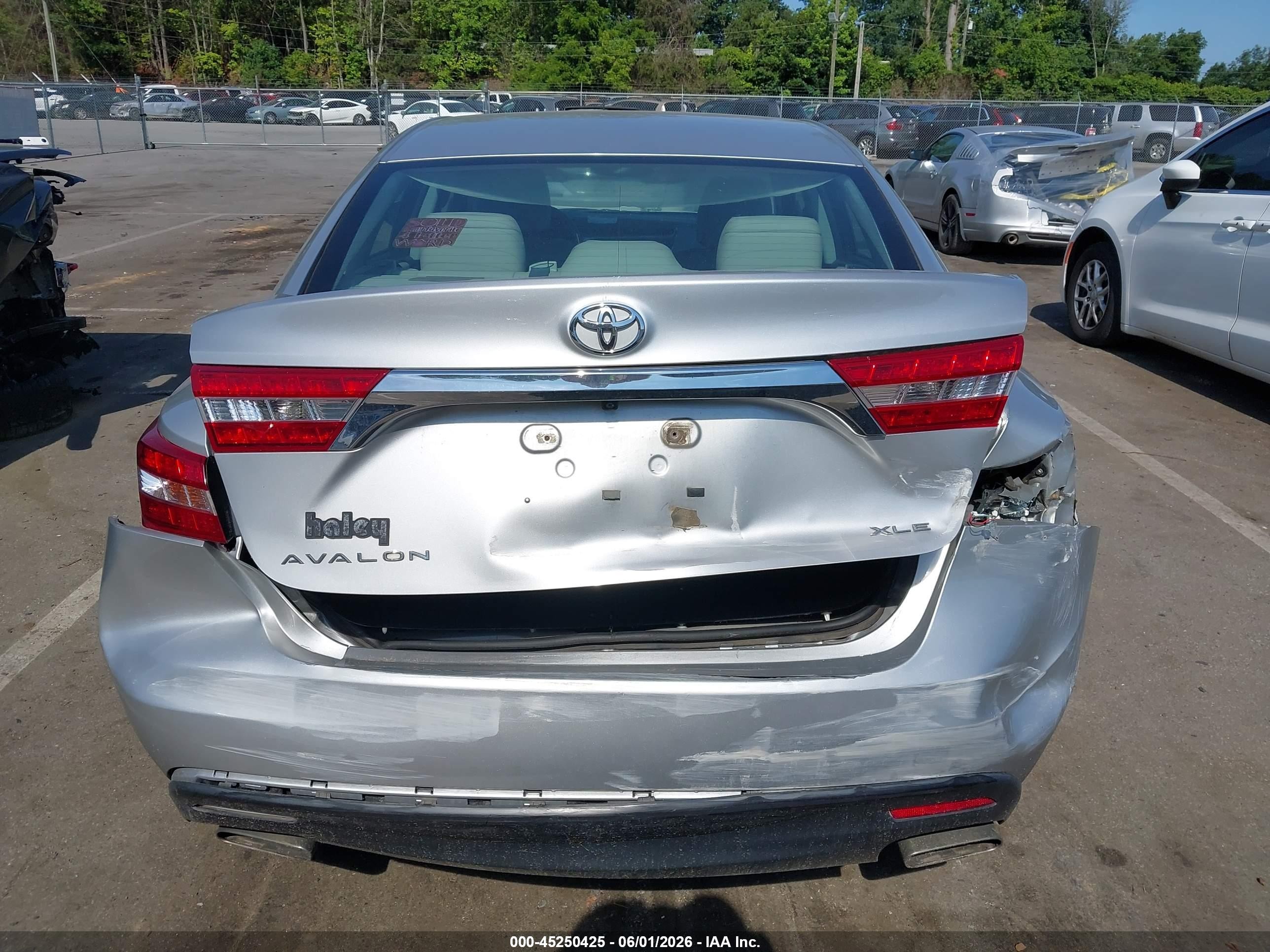 2013 Toyota Avalon Xle Premium Silver vin: 4T1BK1EB5DU038742