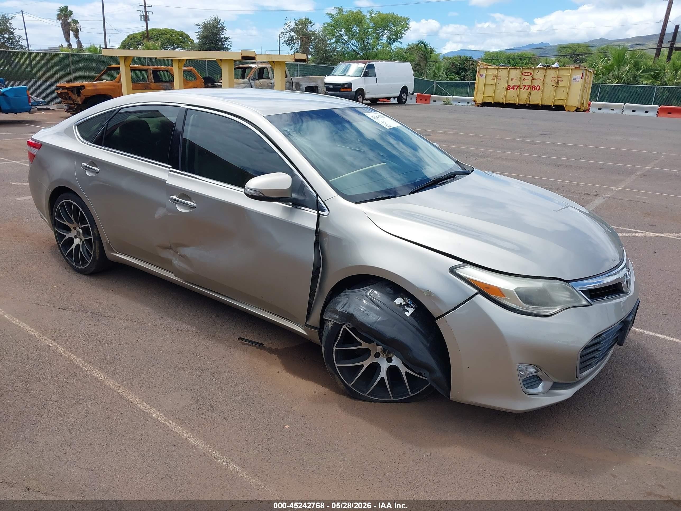 2013 Toyota Avalon Limited/xle/xle Premium/xle Touring Gold vin: 4T1BK1EB5DU043102