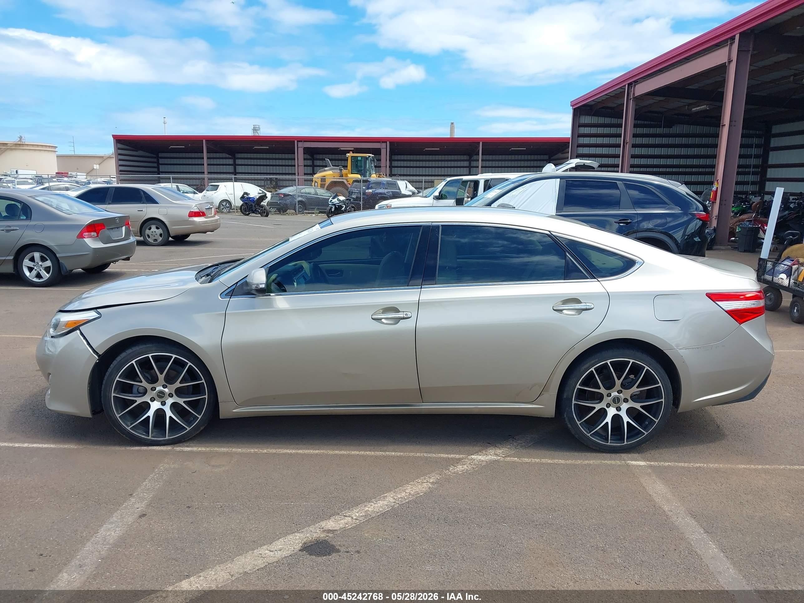 2013 Toyota Avalon Limited/xle/xle Premium/xle Touring Gold vin: 4T1BK1EB5DU043102
