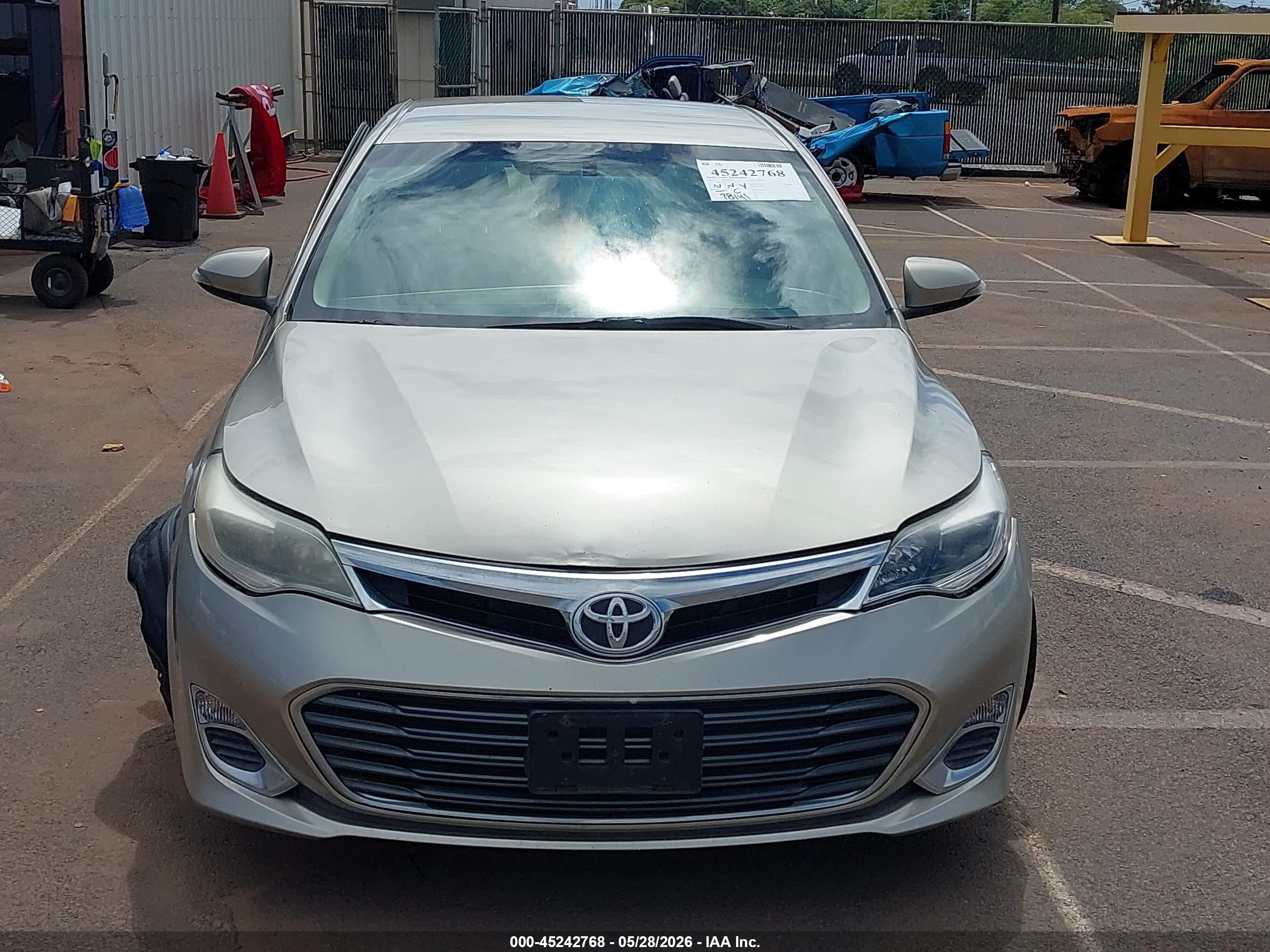 2013 Toyota Avalon Limited/xle/xle Premium/xle Touring Gold vin: 4T1BK1EB5DU043102