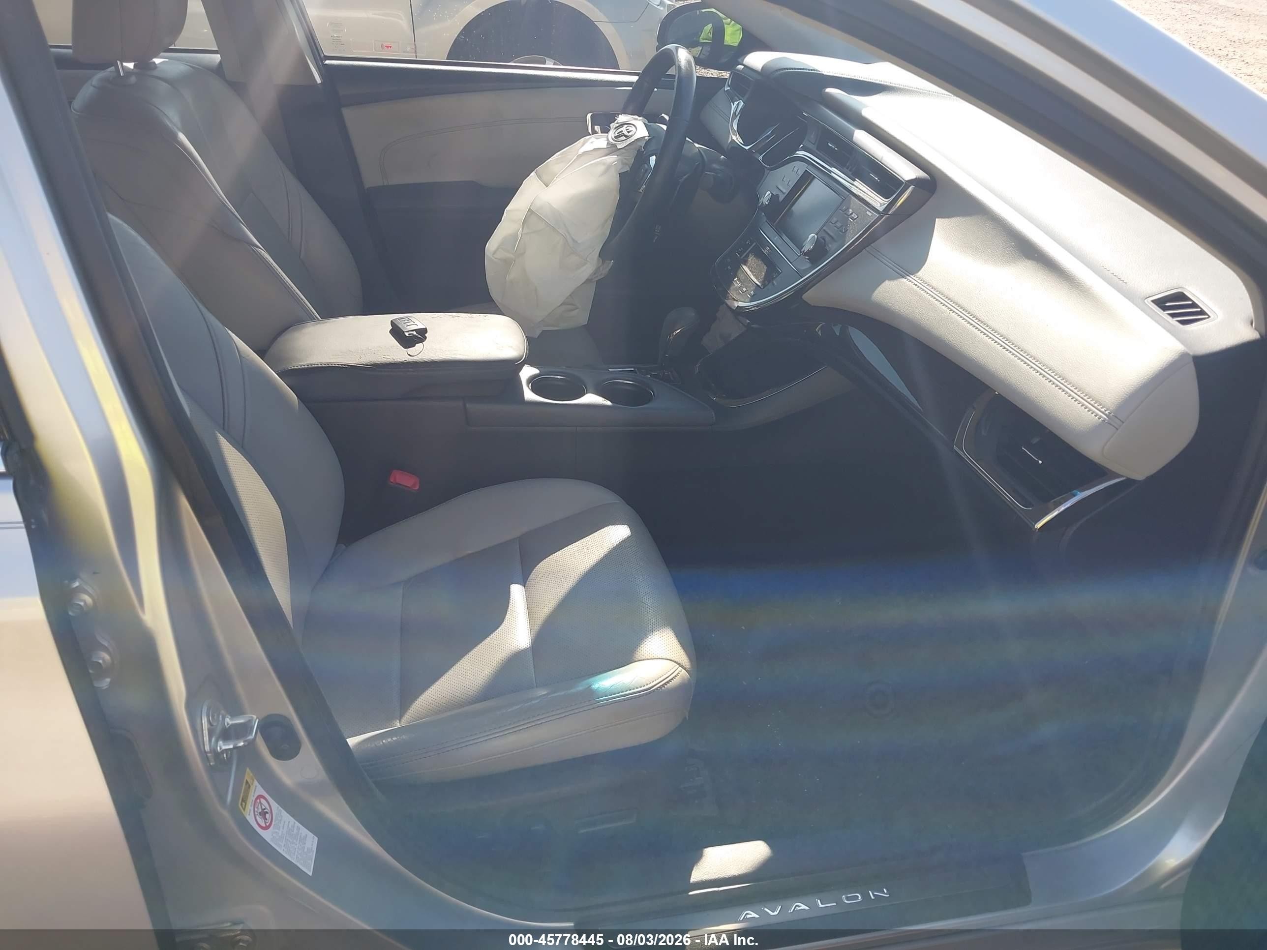 2013 Toyota Avalon Limited Silver vin: 4T1BK1EB5DU047277