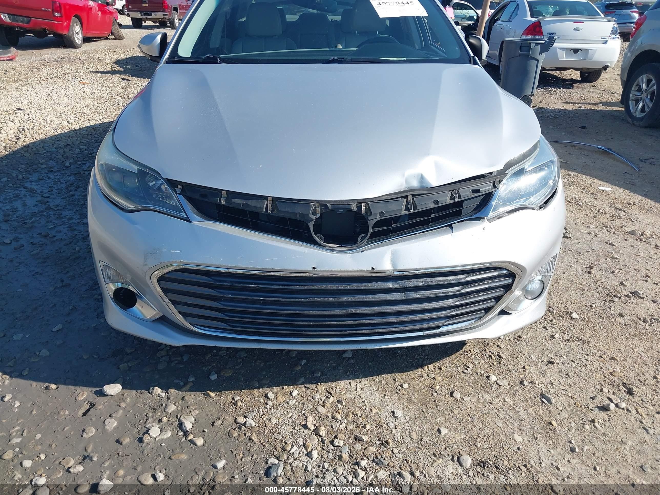 2013 Toyota Avalon Limited Silver vin: 4T1BK1EB5DU047277
