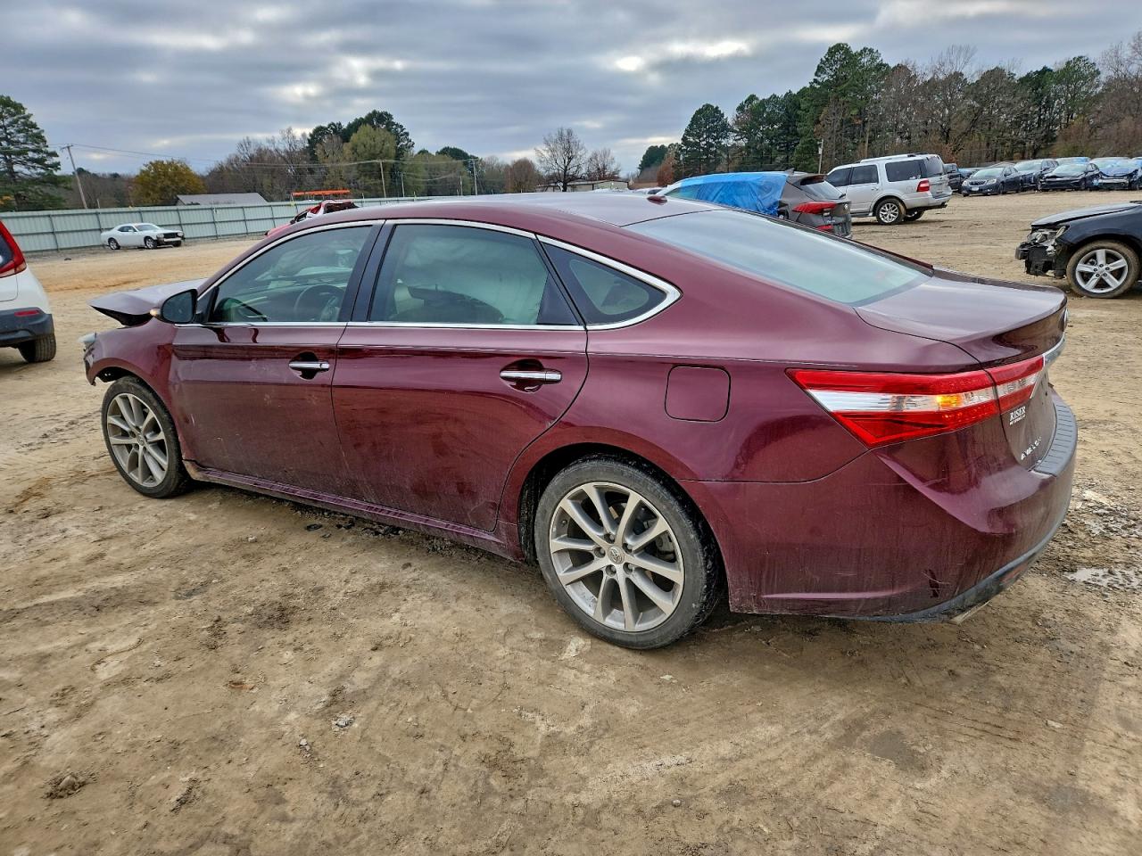 2014 Toyota Avalon Base Burgundy vin: 4T1BK1EB5EU083536