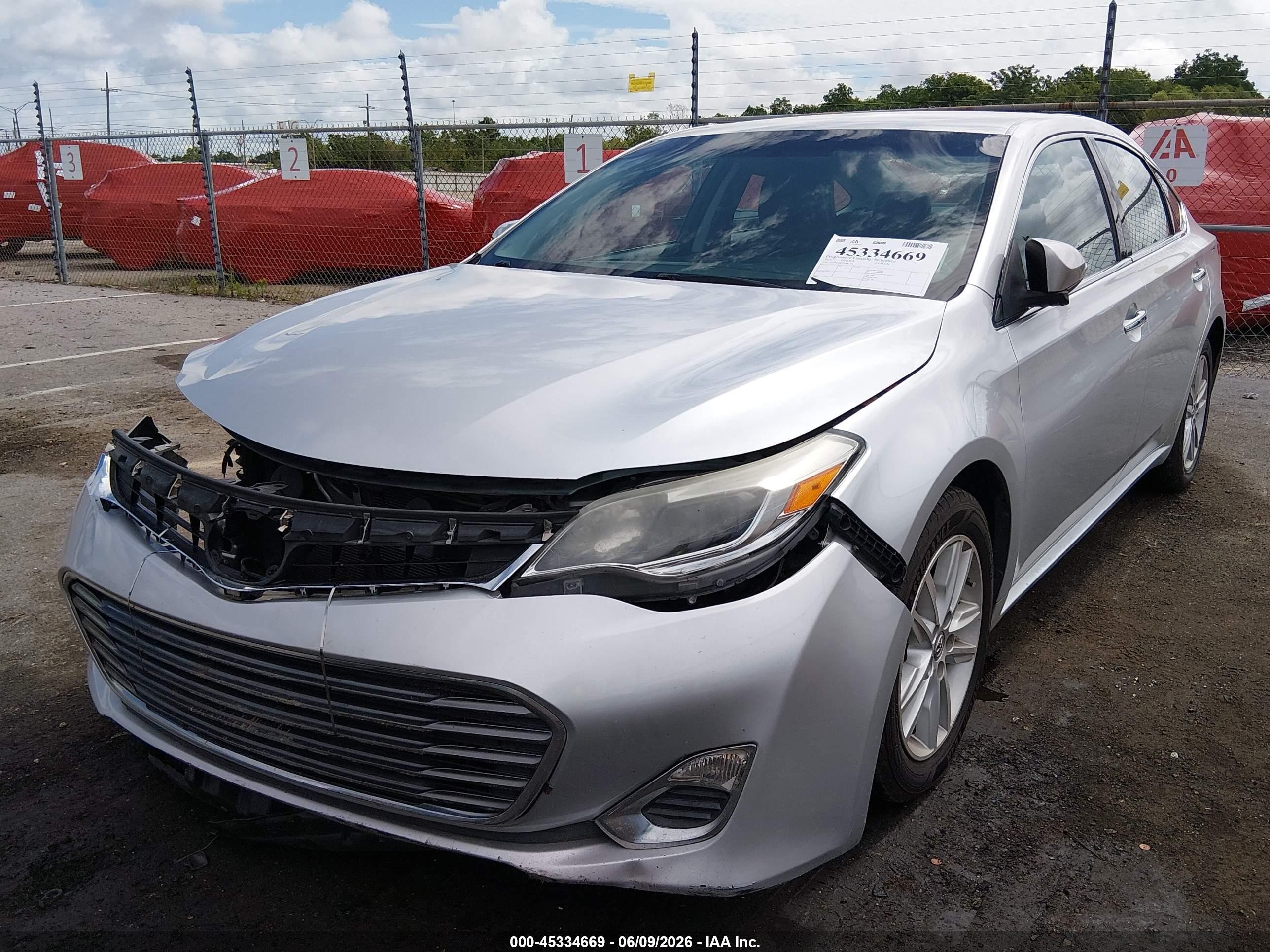 2014 Toyota Avalon Xle Silver vin: 4T1BK1EB5EU085156