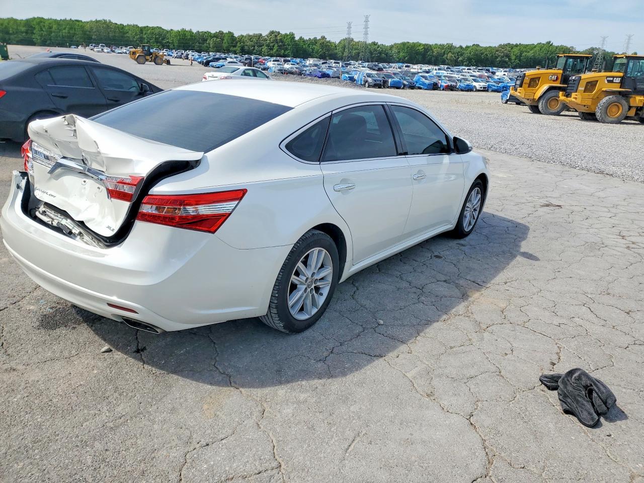 2014 Toyota Avalon Xle White vin: 4T1BK1EB5EU088400