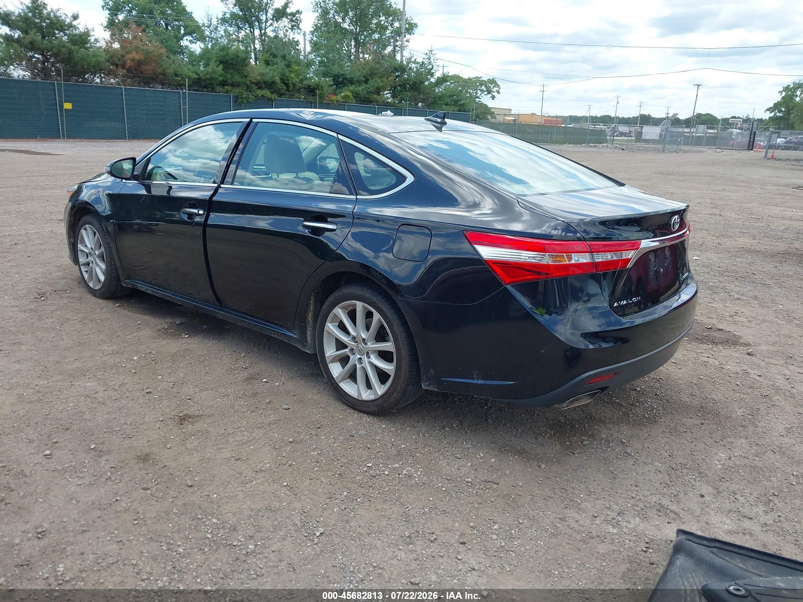 2014 Toyota Avalon Limited Black vin: 4T1BK1EB5EU098991