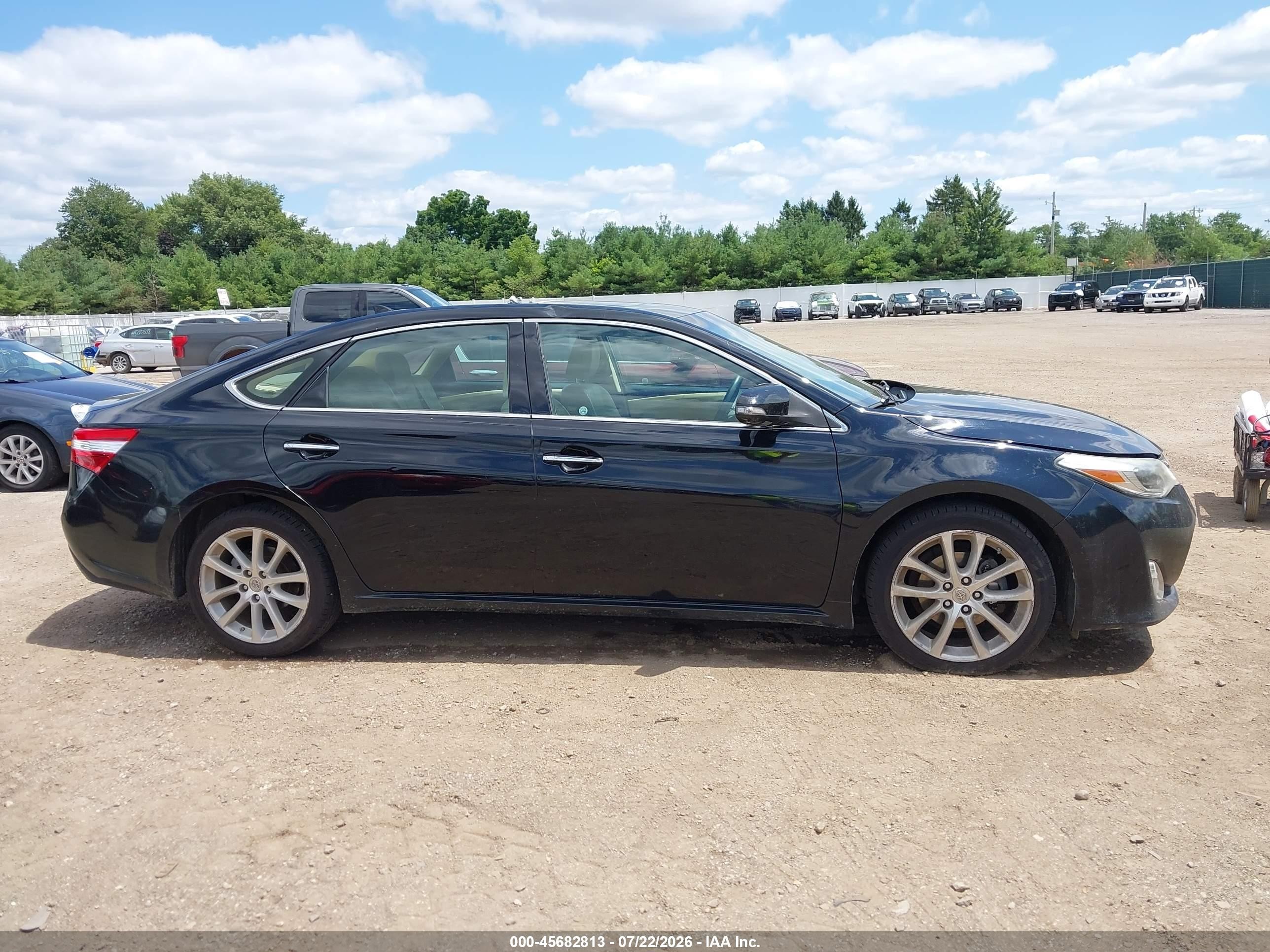 2014 Toyota Avalon Limited Black vin: 4T1BK1EB5EU098991
