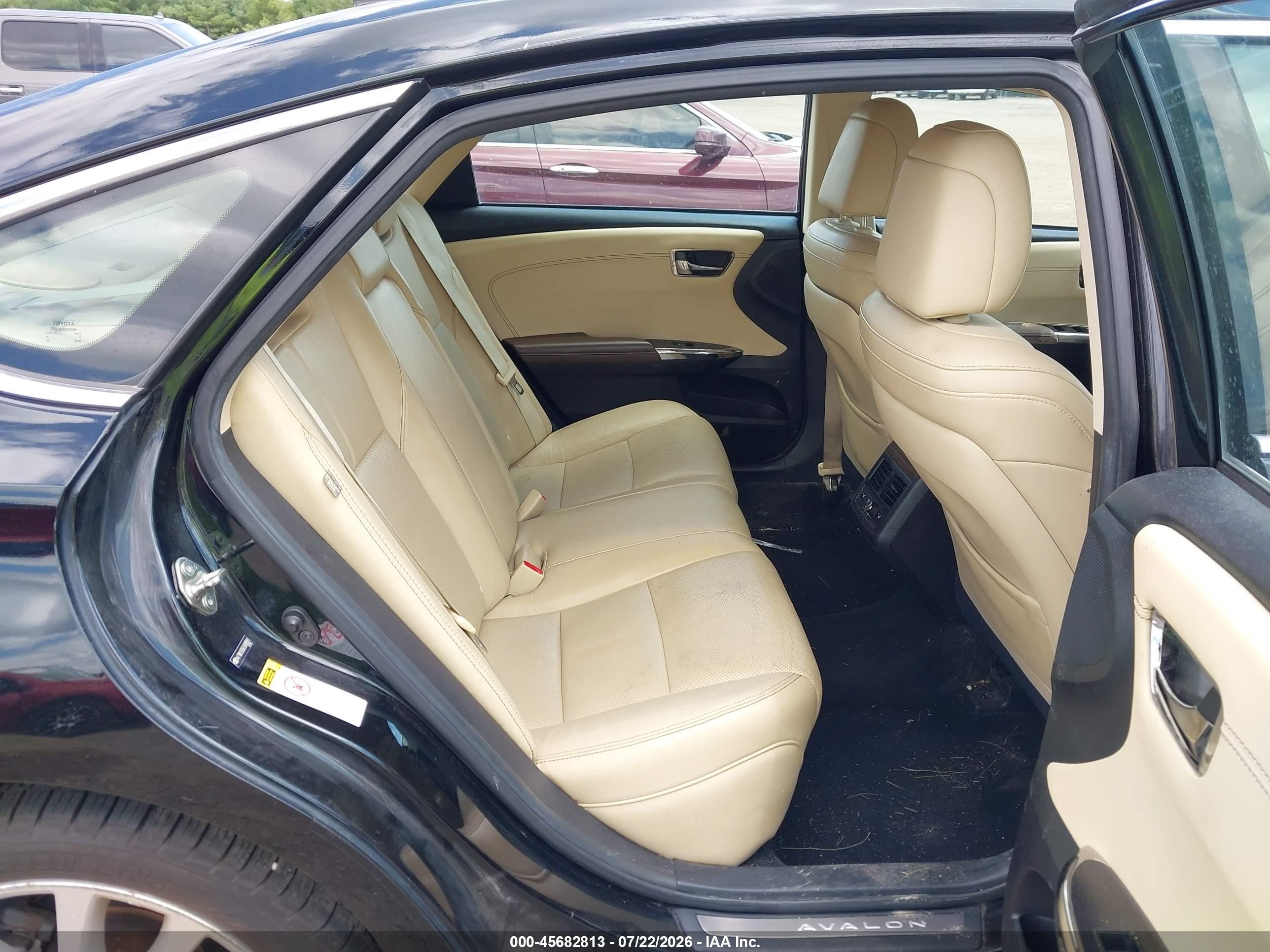 2014 Toyota Avalon Limited Black vin: 4T1BK1EB5EU098991