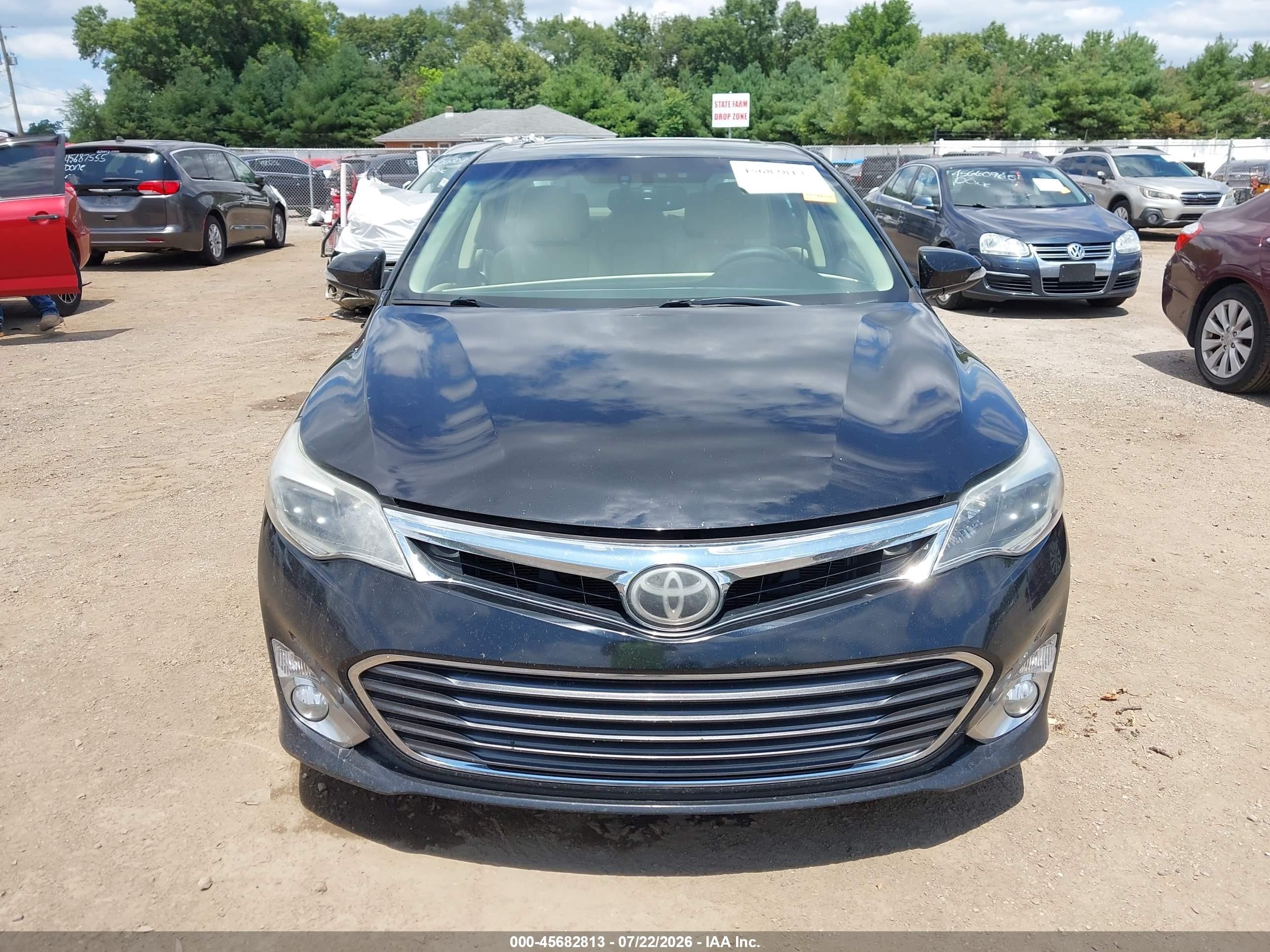 2014 Toyota Avalon Limited Black vin: 4T1BK1EB5EU098991