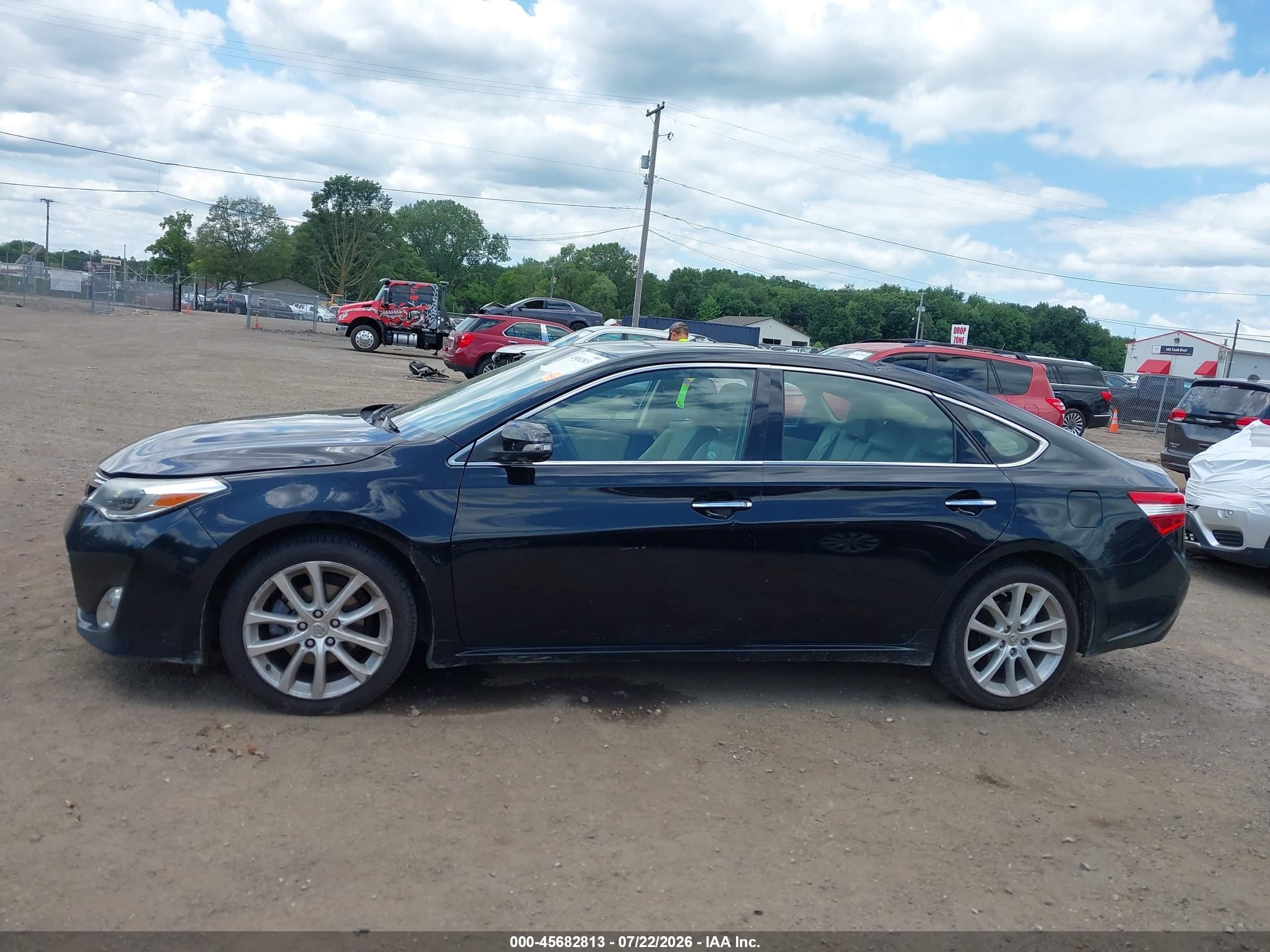 2014 Toyota Avalon Limited Black vin: 4T1BK1EB5EU098991