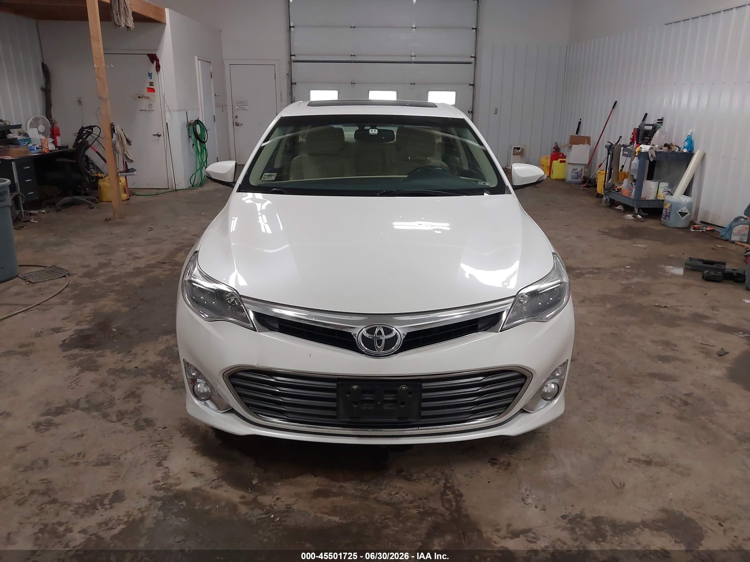 2014 Toyota Avalon Limited White vin: 4T1BK1EB5EU100772