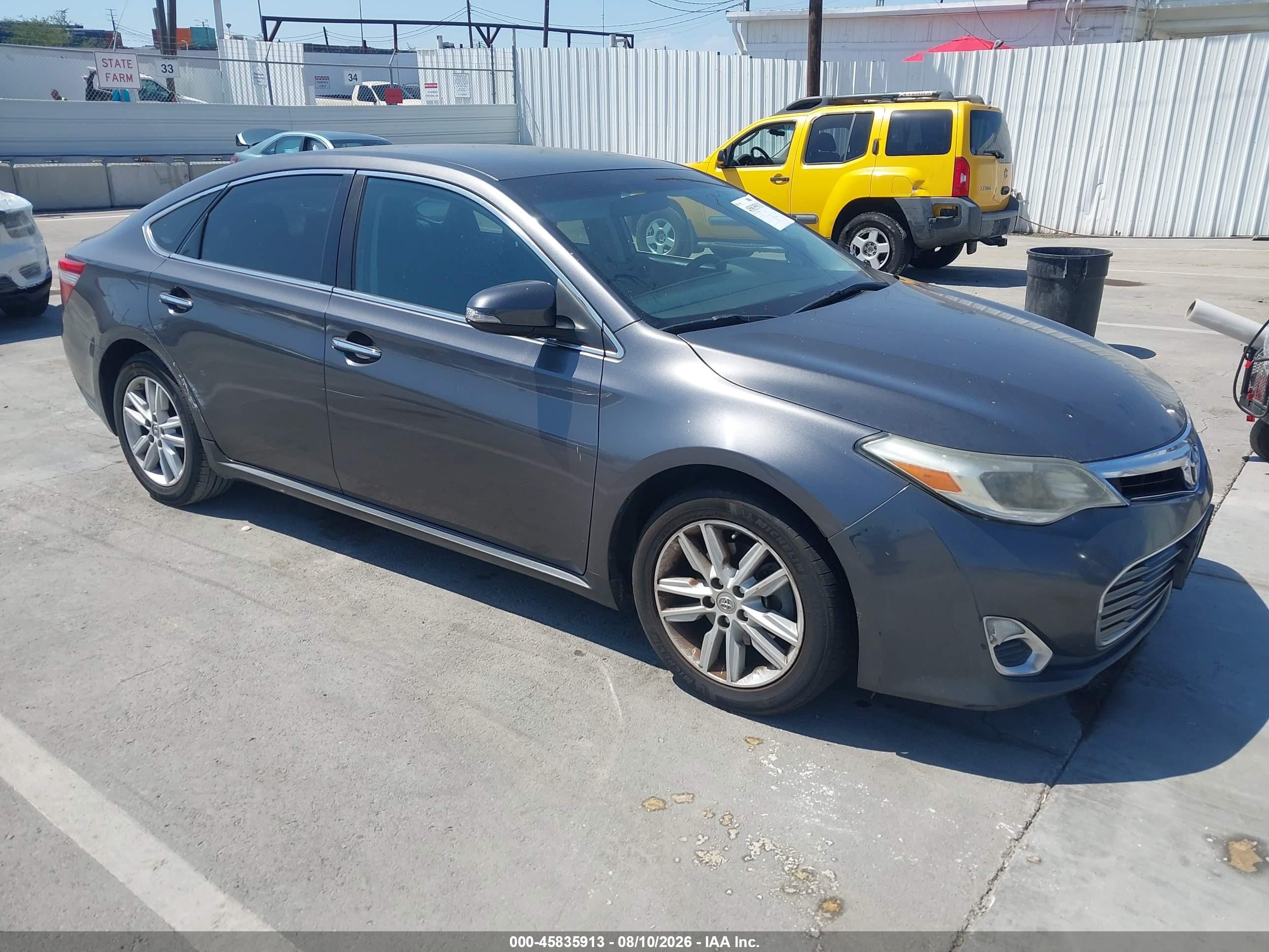 2014 Toyota Avalon Xle Gray vin: 4T1BK1EB5EU108242
