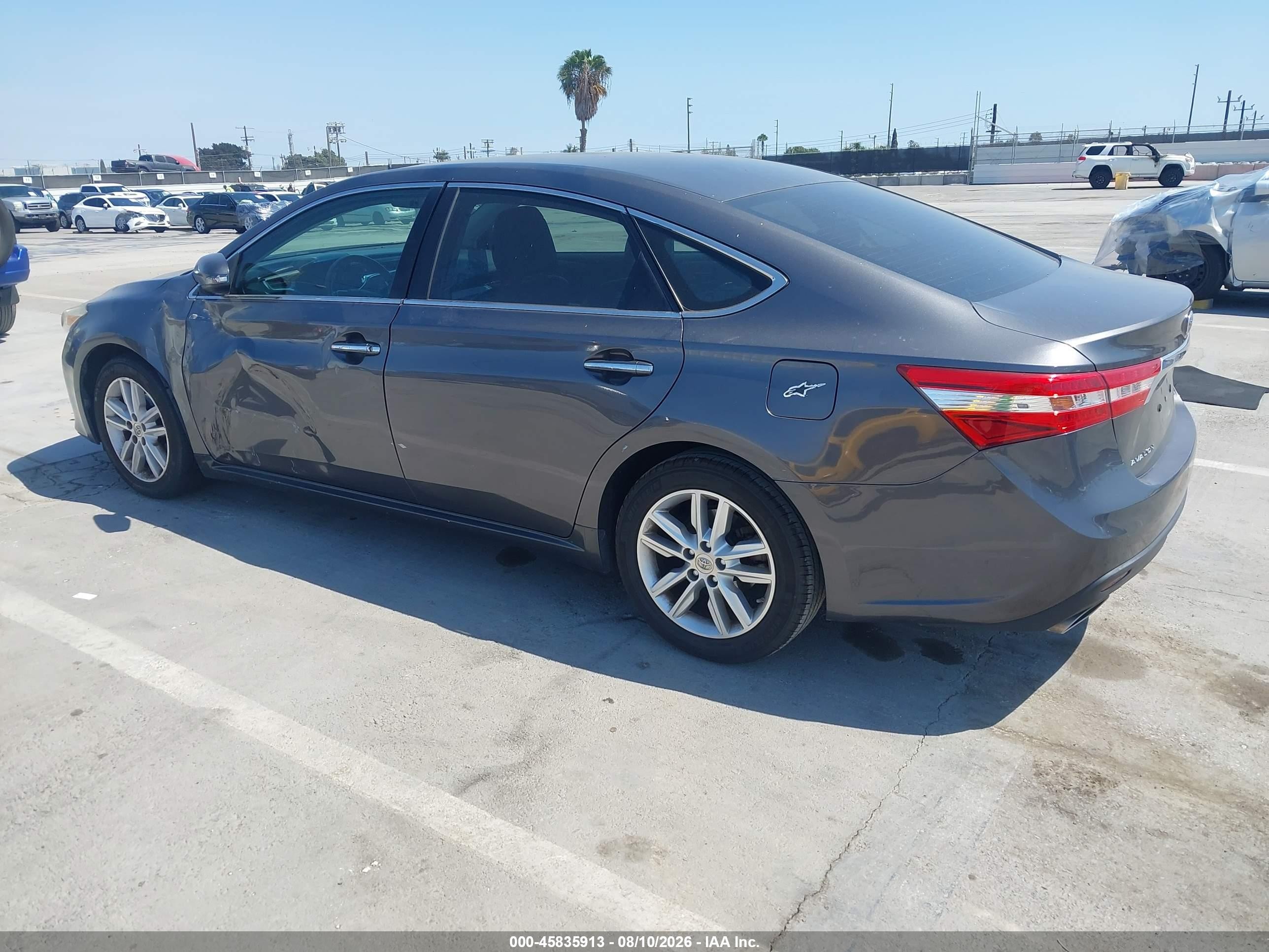 2014 Toyota Avalon Xle Серый vin: 4T1BK1EB5EU108242