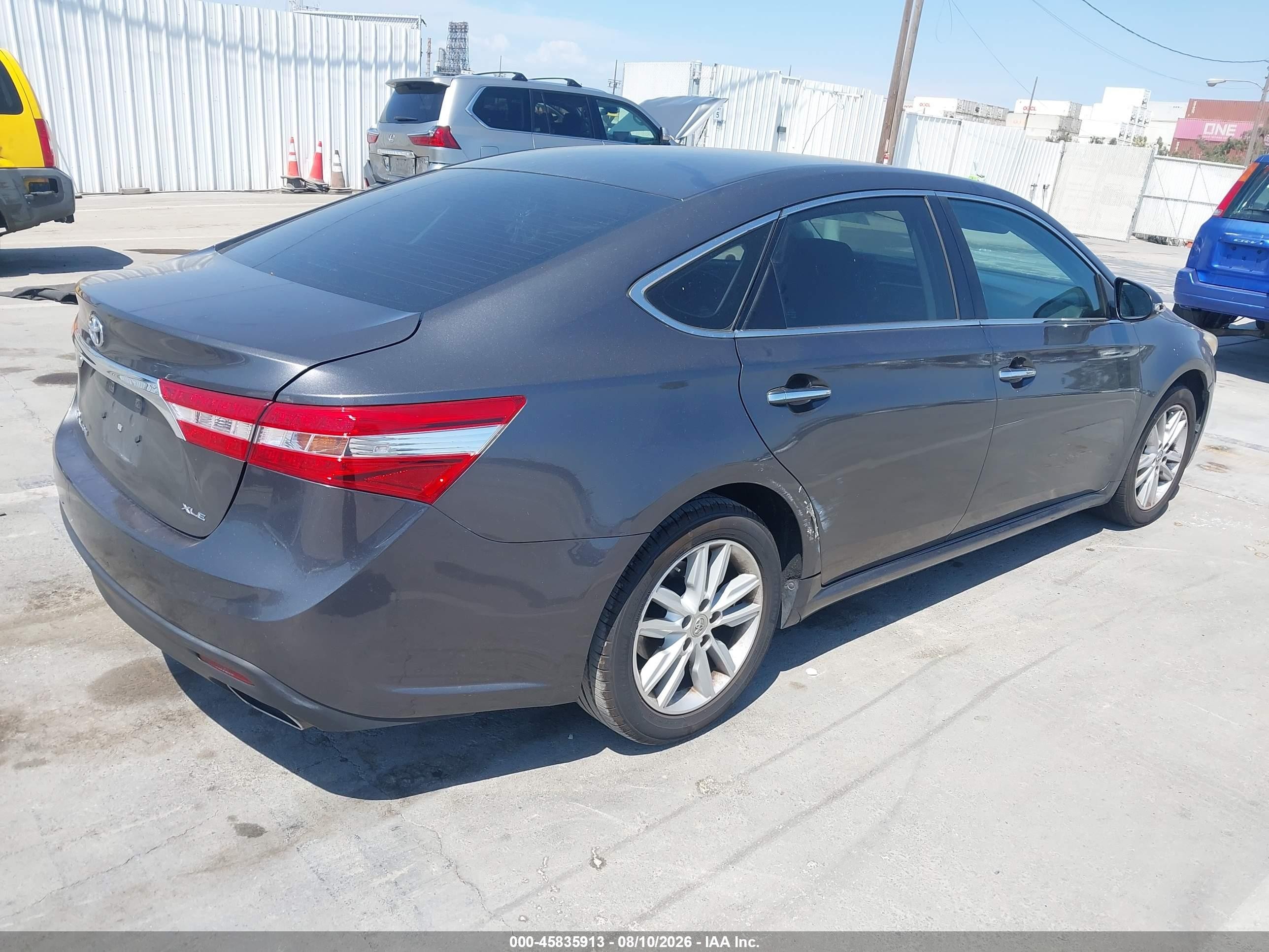 2014 Toyota Avalon Xle Серый vin: 4T1BK1EB5EU108242