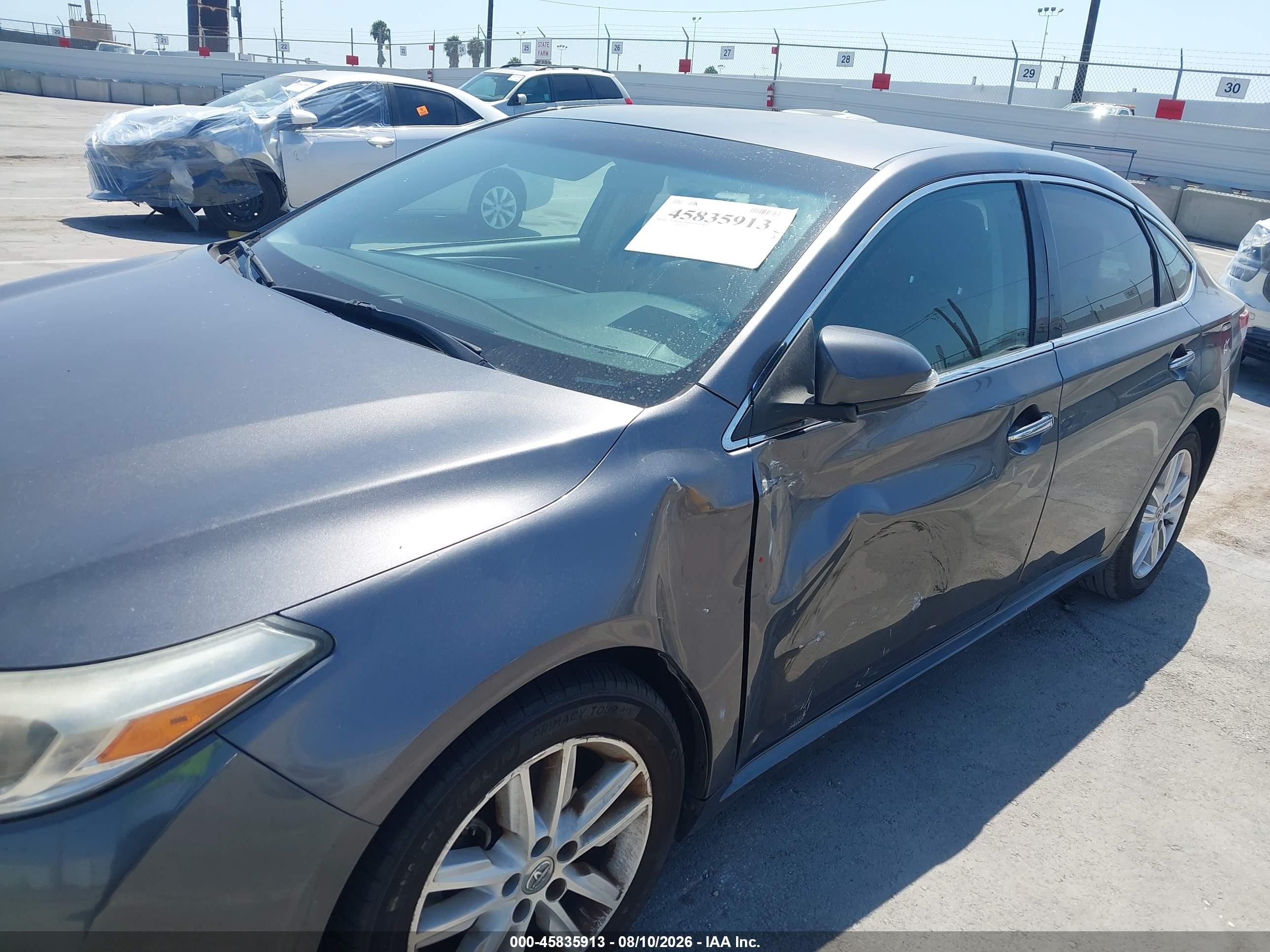 2014 Toyota Avalon Xle Серый vin: 4T1BK1EB5EU108242