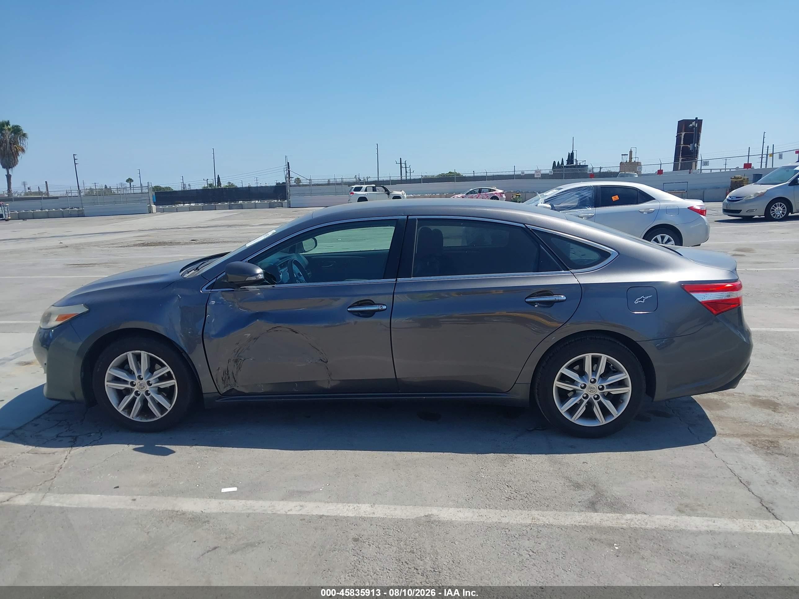 2014 Toyota Avalon Xle Серый vin: 4T1BK1EB5EU108242