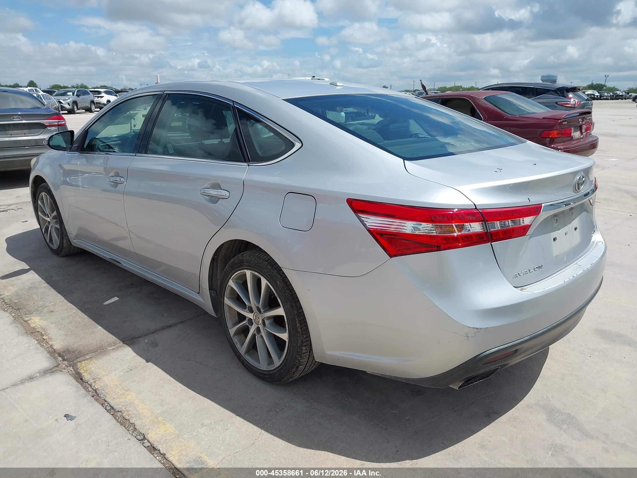 2014 Toyota Avalon Xle Touring Silver vin: 4T1BK1EB5EU108628
