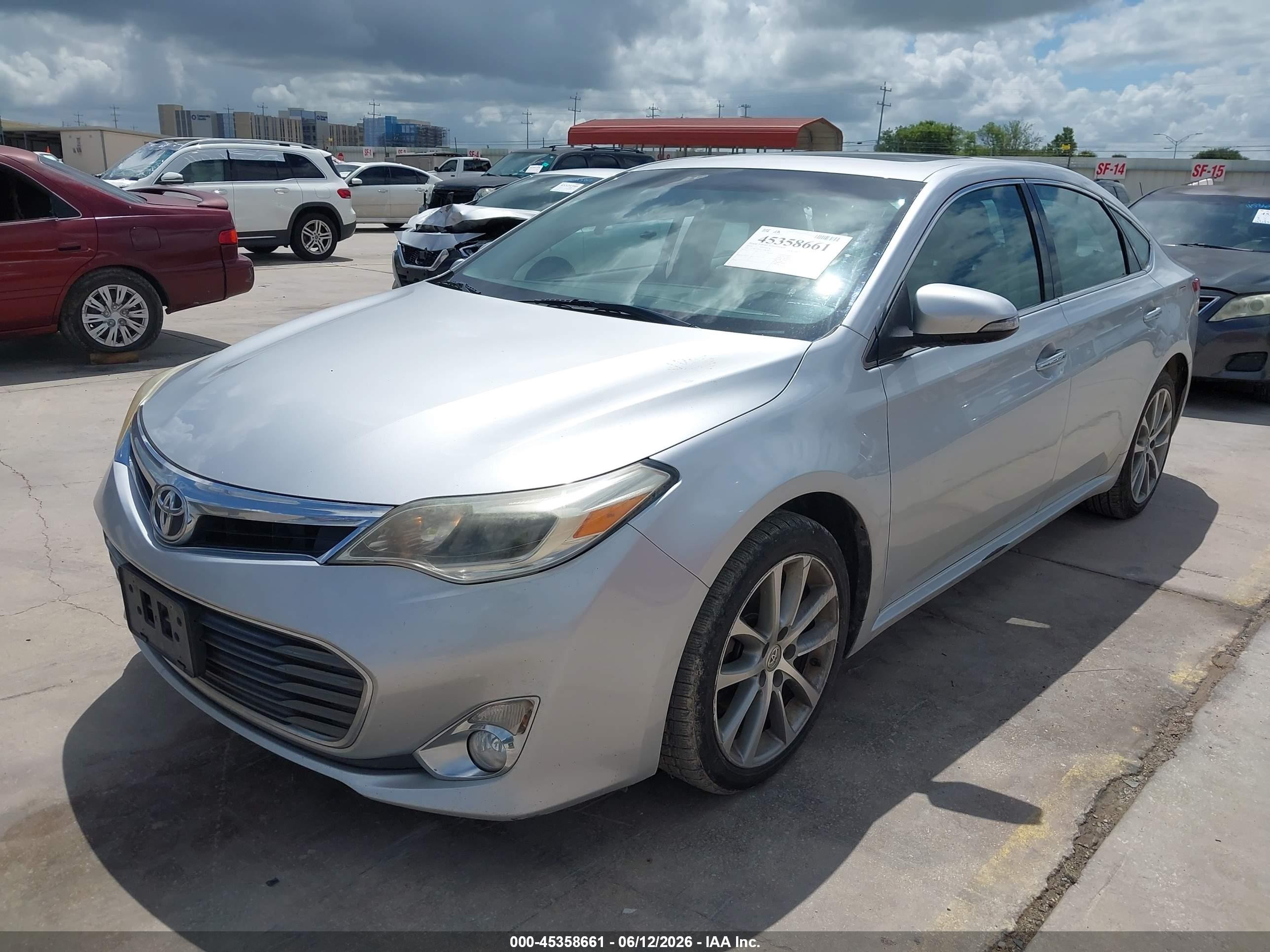 2014 Toyota Avalon Xle Touring Silver vin: 4T1BK1EB5EU108628