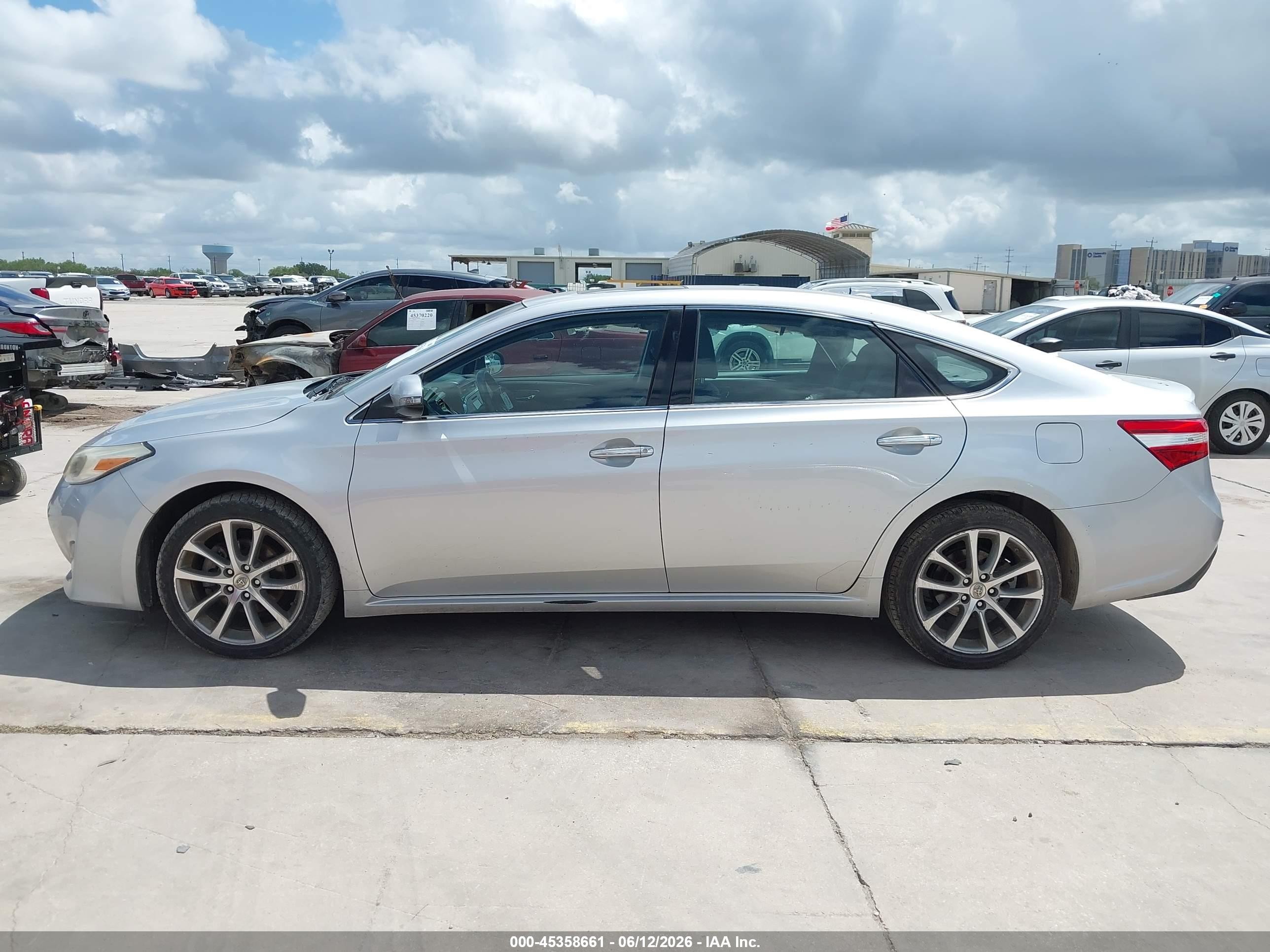 2014 Toyota Avalon Xle Touring Silver vin: 4T1BK1EB5EU108628