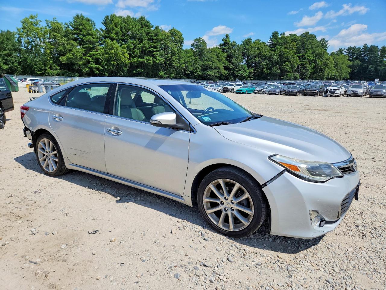2014 Toyota Avalon Limited Silver vin: 4T1BK1EB5EU127678