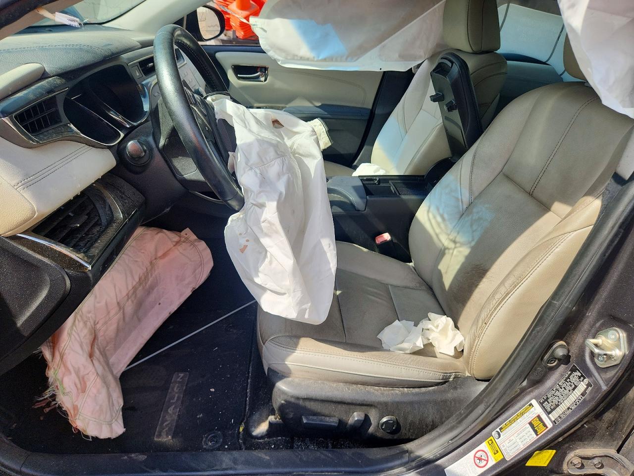 2014 Toyota Avalon Xle Серый vin: 4T1BK1EB5EU133951