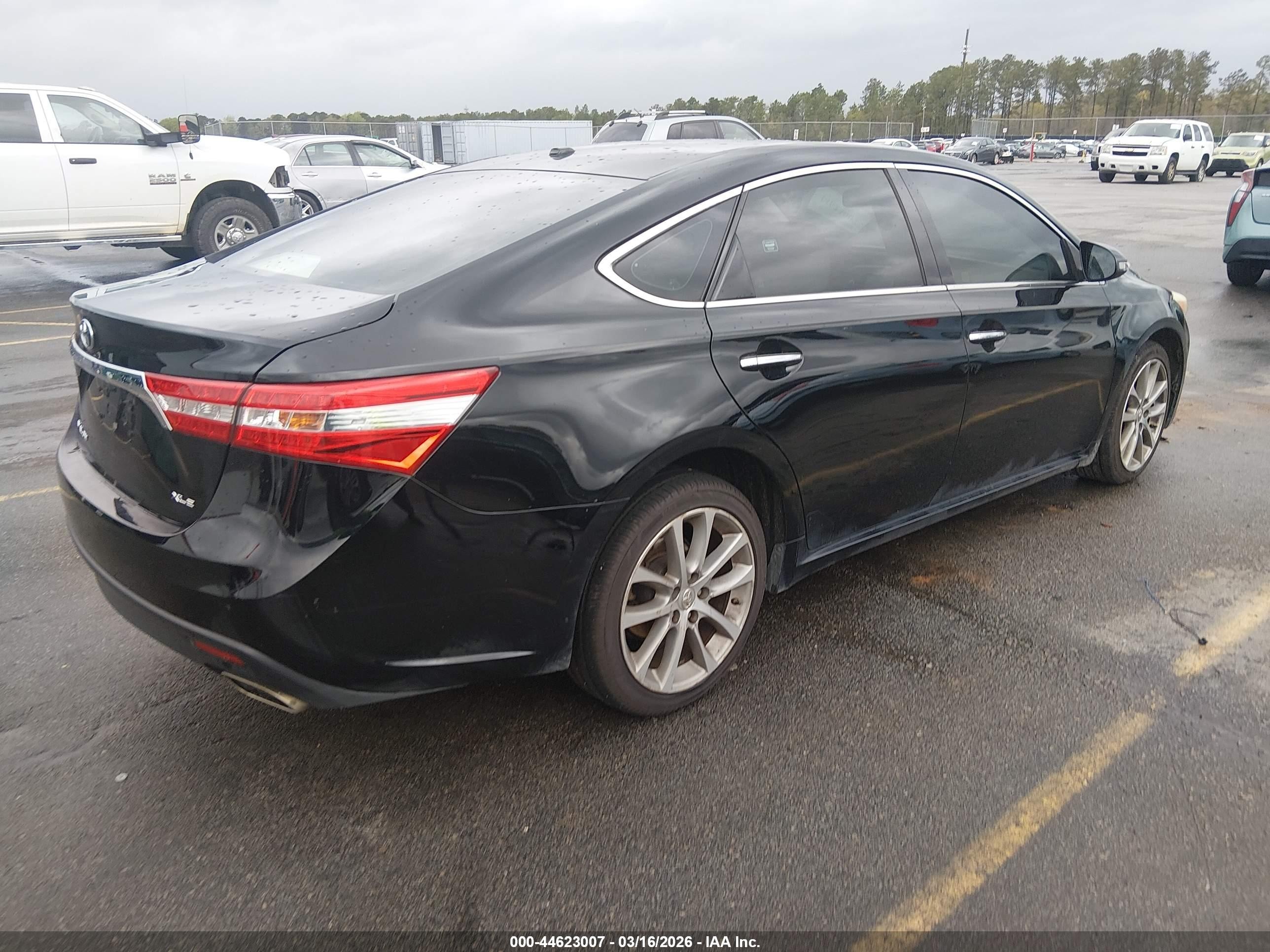 2014 Toyota Avalon Xle Touring Black vin: 4T1BK1EB5EU135828