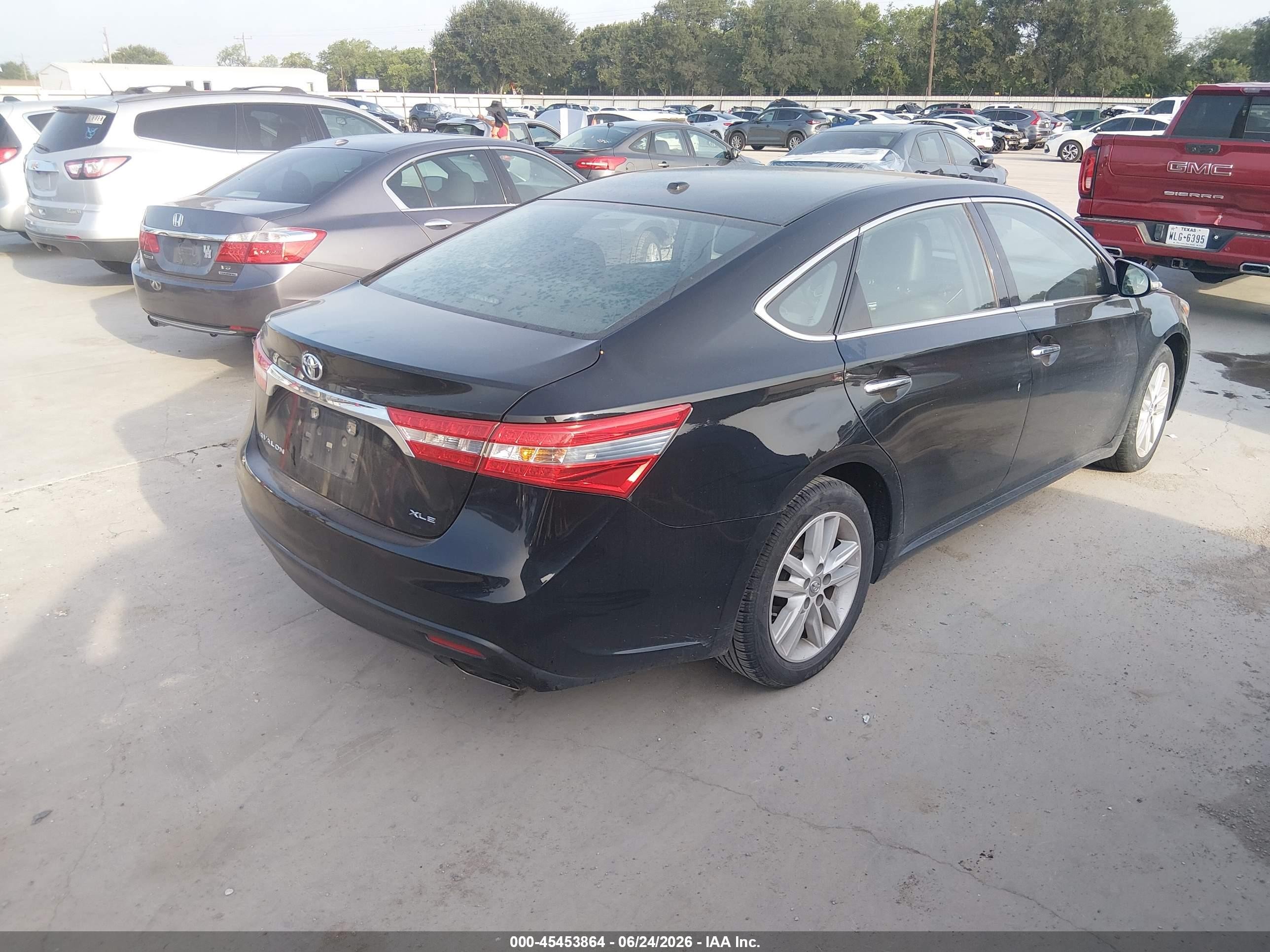 2015 Toyota Avalon Xle Black vin: 4T1BK1EB5FU142554