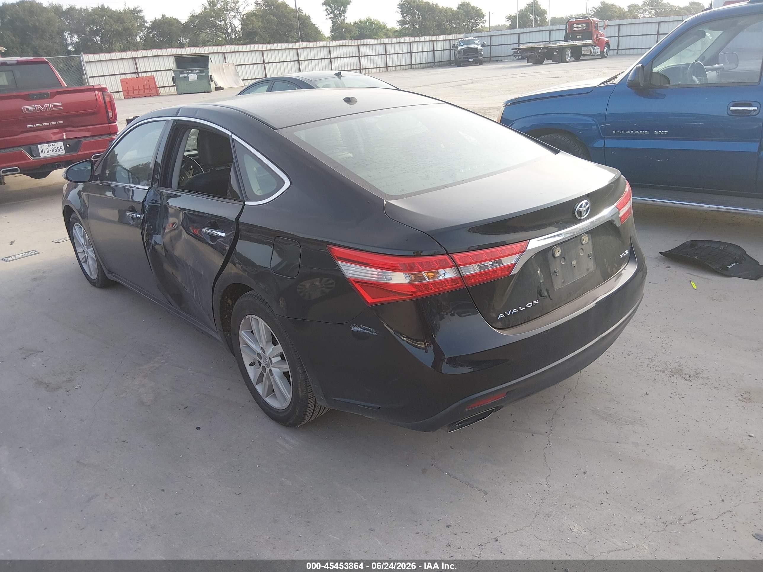 2015 Toyota Avalon Xle Black vin: 4T1BK1EB5FU142554