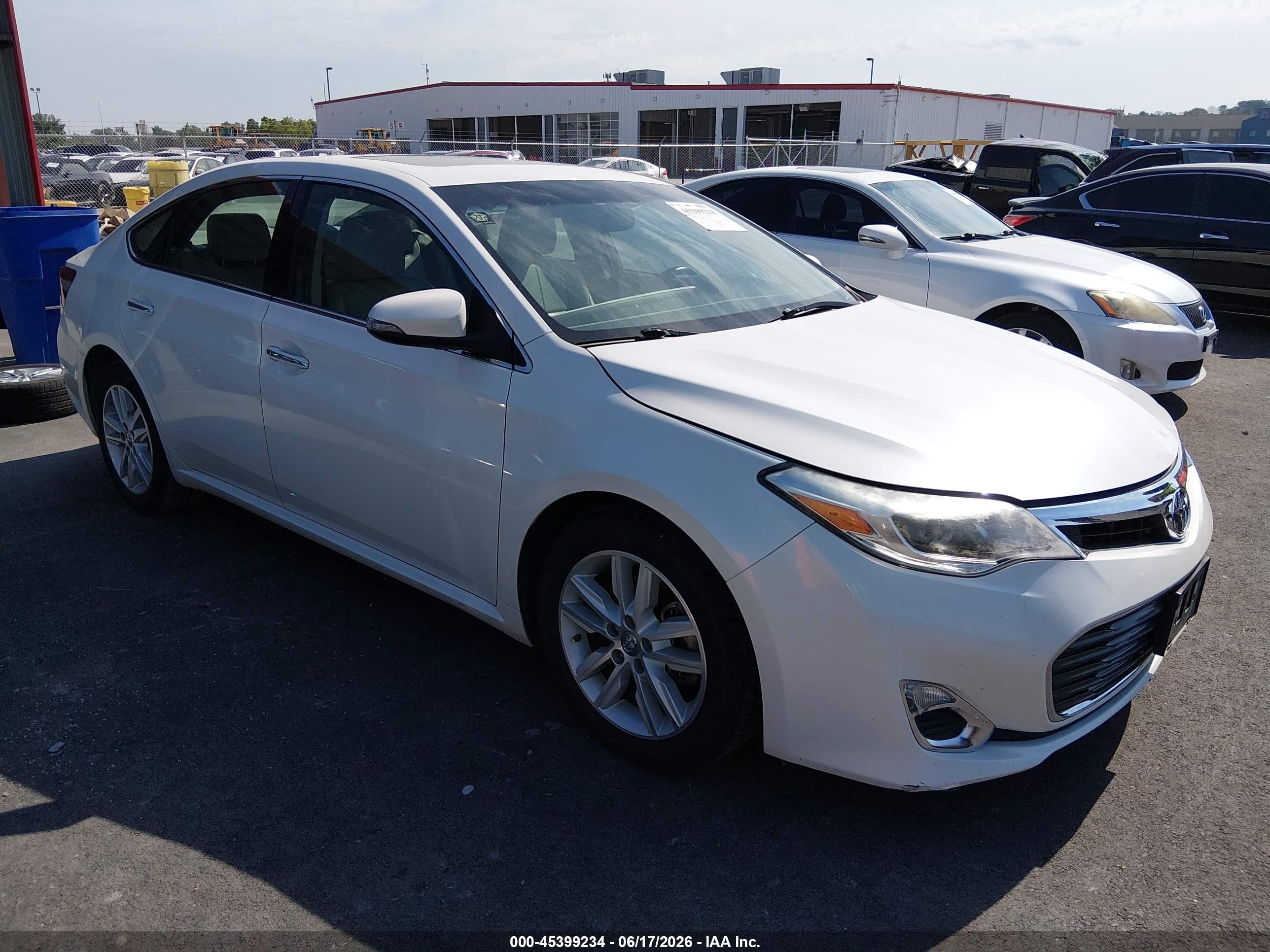 2015 Toyota Avalon Xle Premium White vin: 4T1BK1EB5FU146829