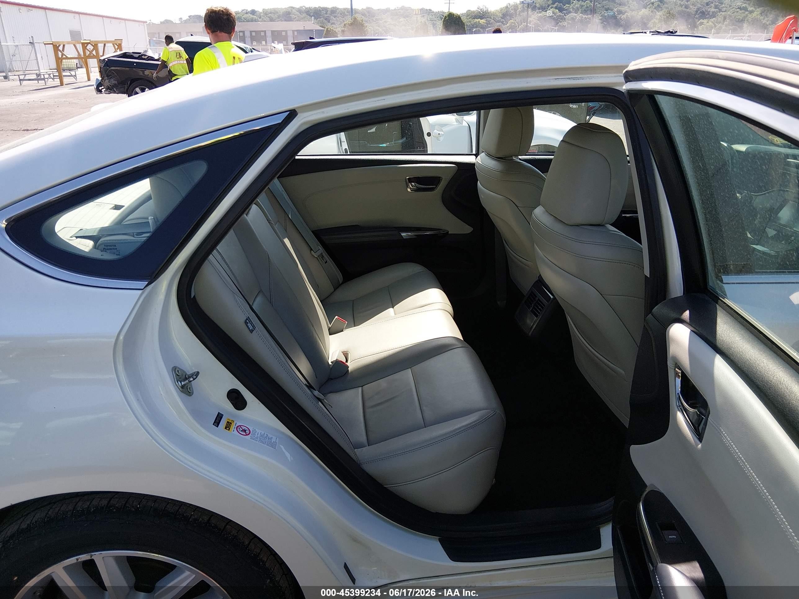 2015 Toyota Avalon Xle Premium White vin: 4T1BK1EB5FU146829